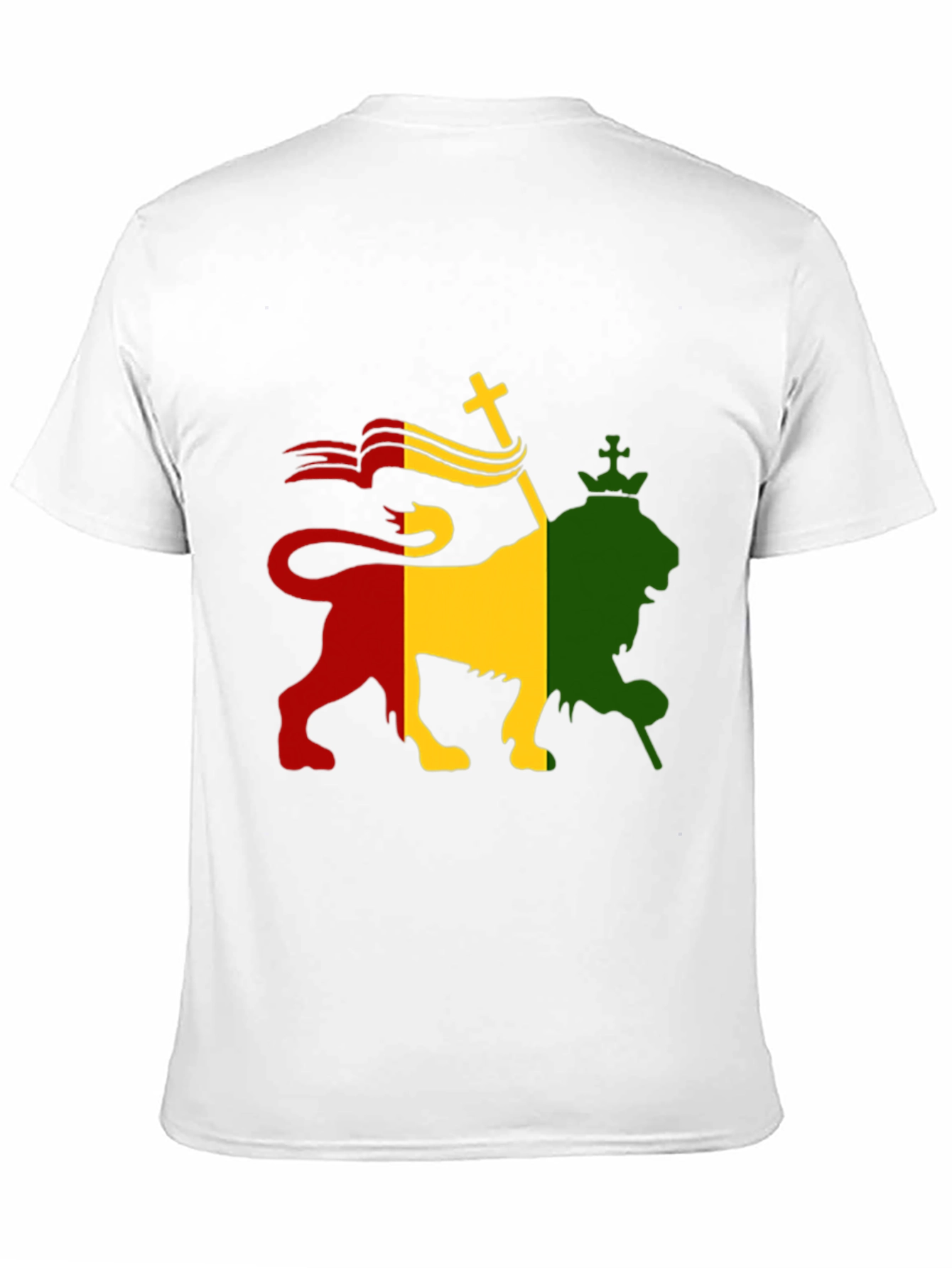 Rasta Lion T-Shirt - Reggae Inspired Graphic Tee