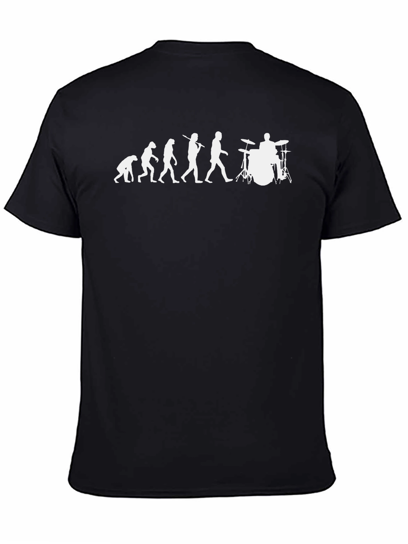 Evolution Drummer T-Shirt - Black