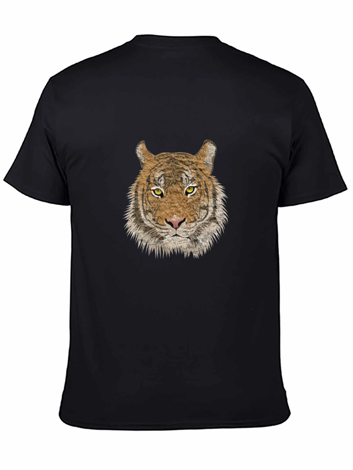 Tiger Graphic Tee - Classic Crew Neck