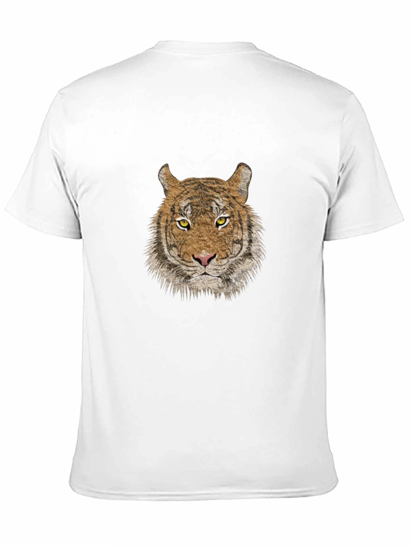 Tiger Graphic Tee - Classic Crew Neck