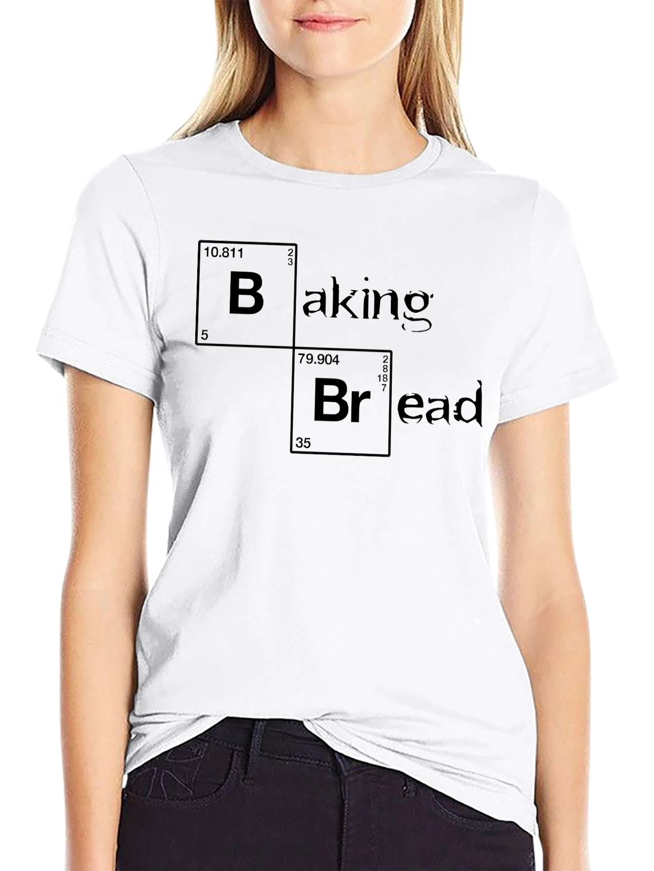 Baking Bread Periodic Table Funny T-Shirt