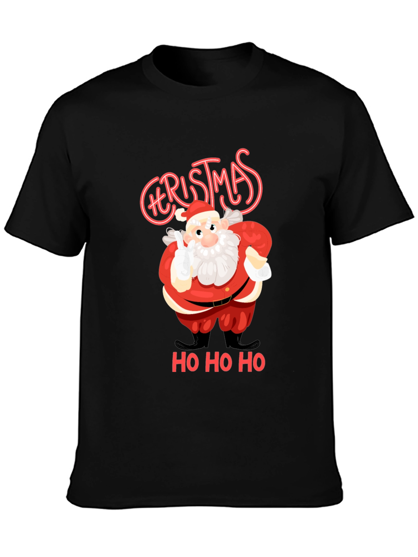 Christmas Santa Claus Graphic Tee