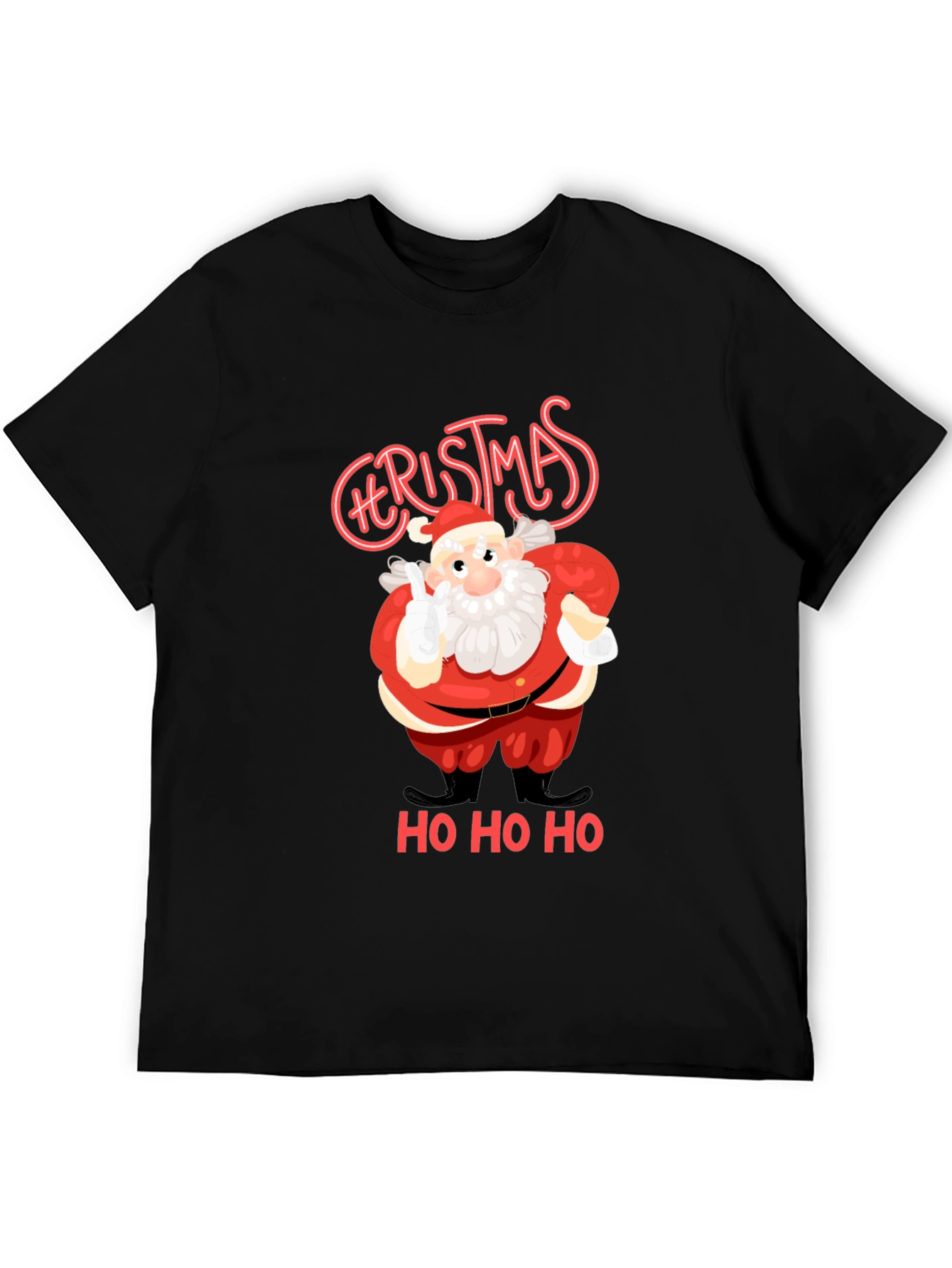 Christmas Santa Claus Graphic Tee