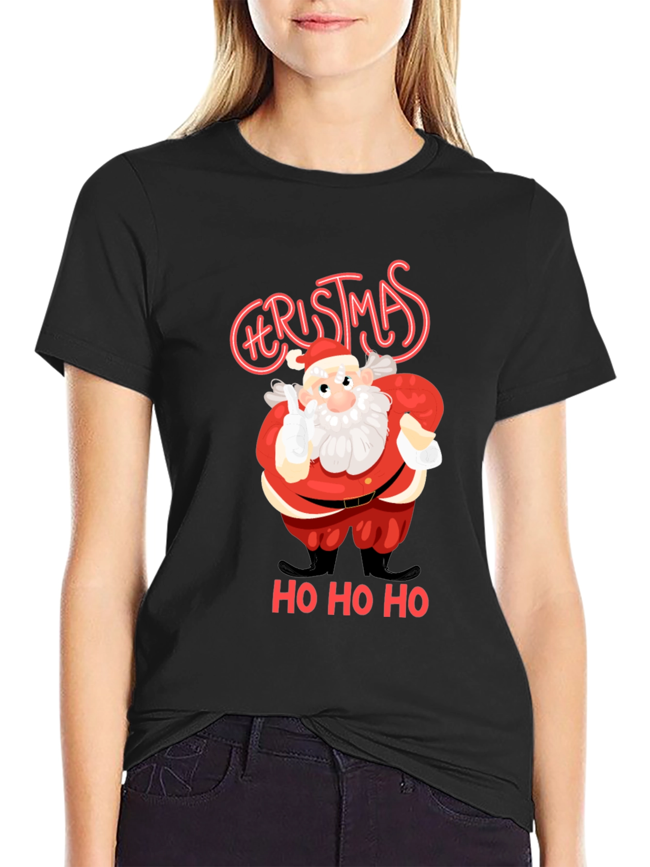 Christmas Santa Claus Graphic Tee