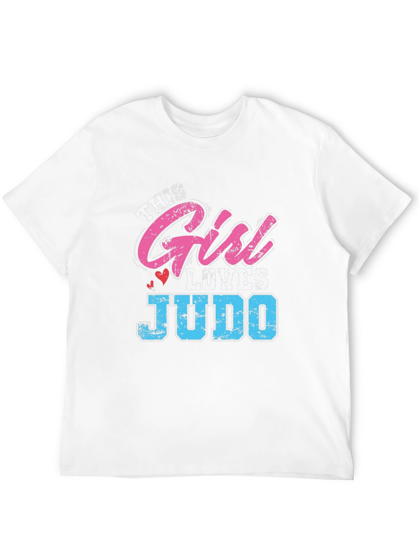 This Girl Loves Judo Black T-Shirt