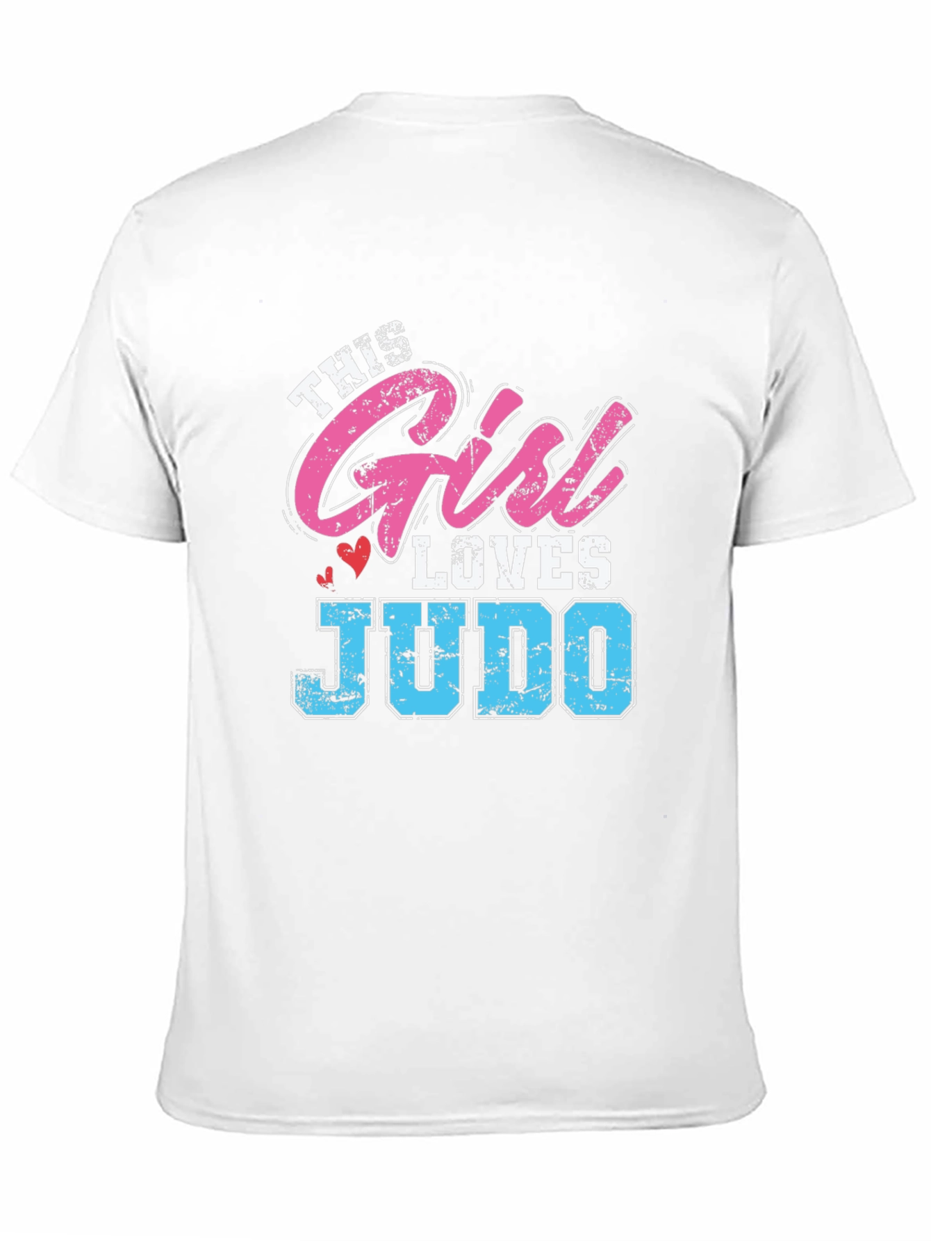 This Girl Loves Judo Black T-Shirt