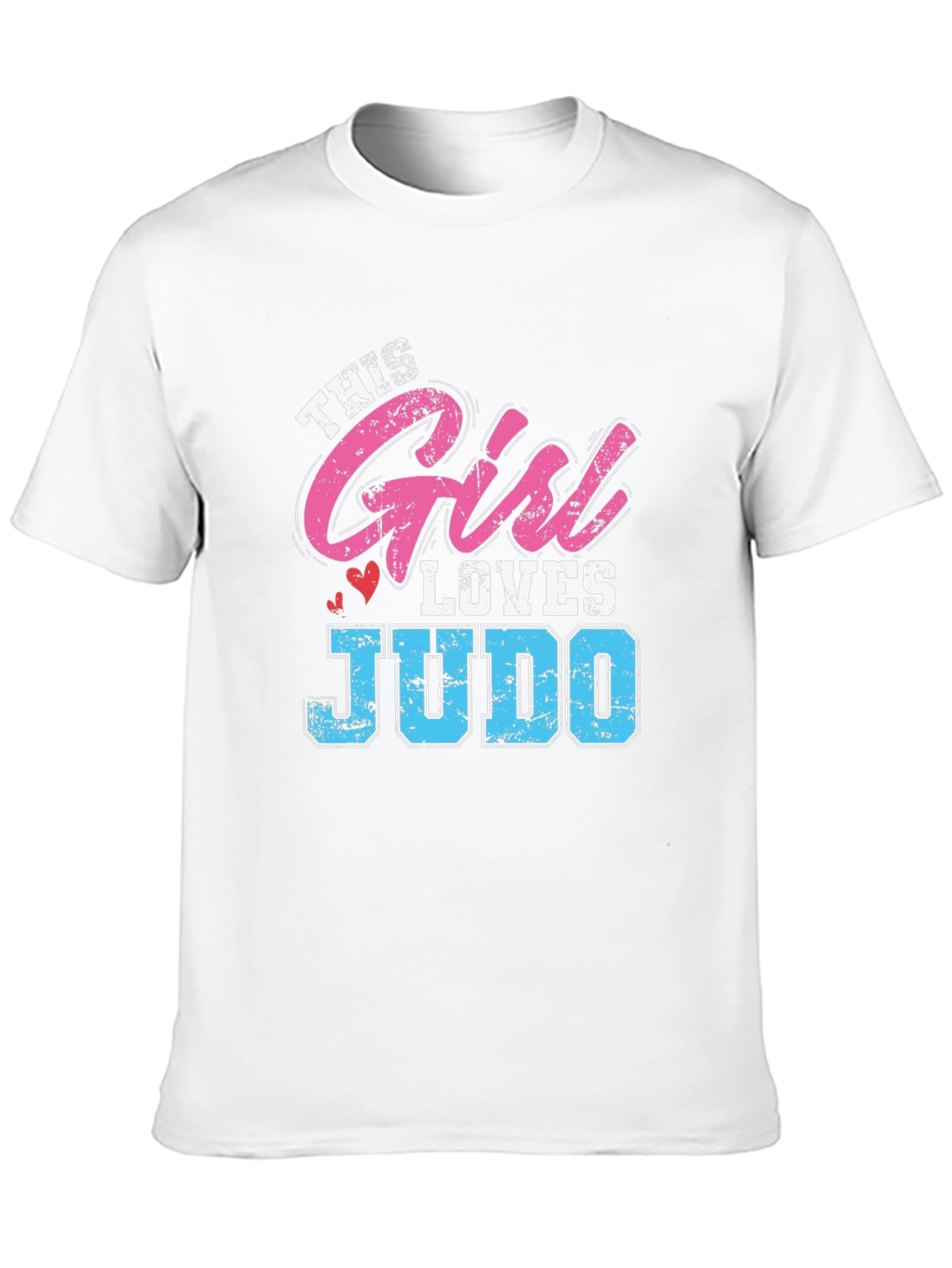 This Girl Loves Judo Black T-Shirt