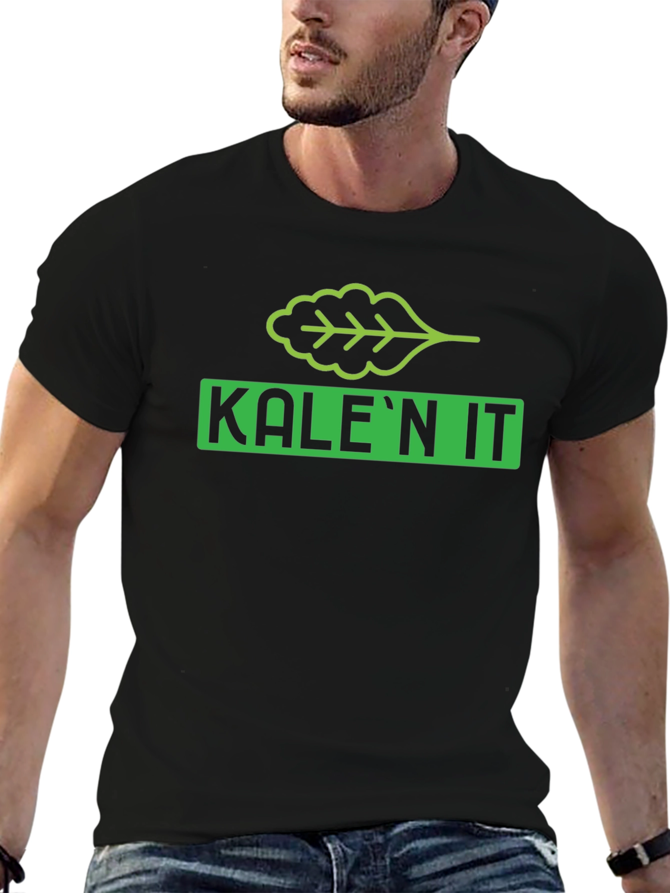 KALE N IT Funny Vegan T-Shirt