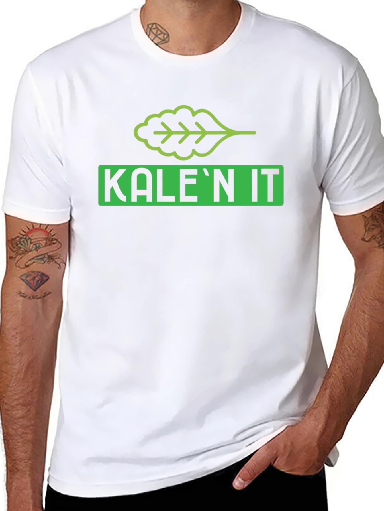 KALE N IT Funny Vegan T-Shirt