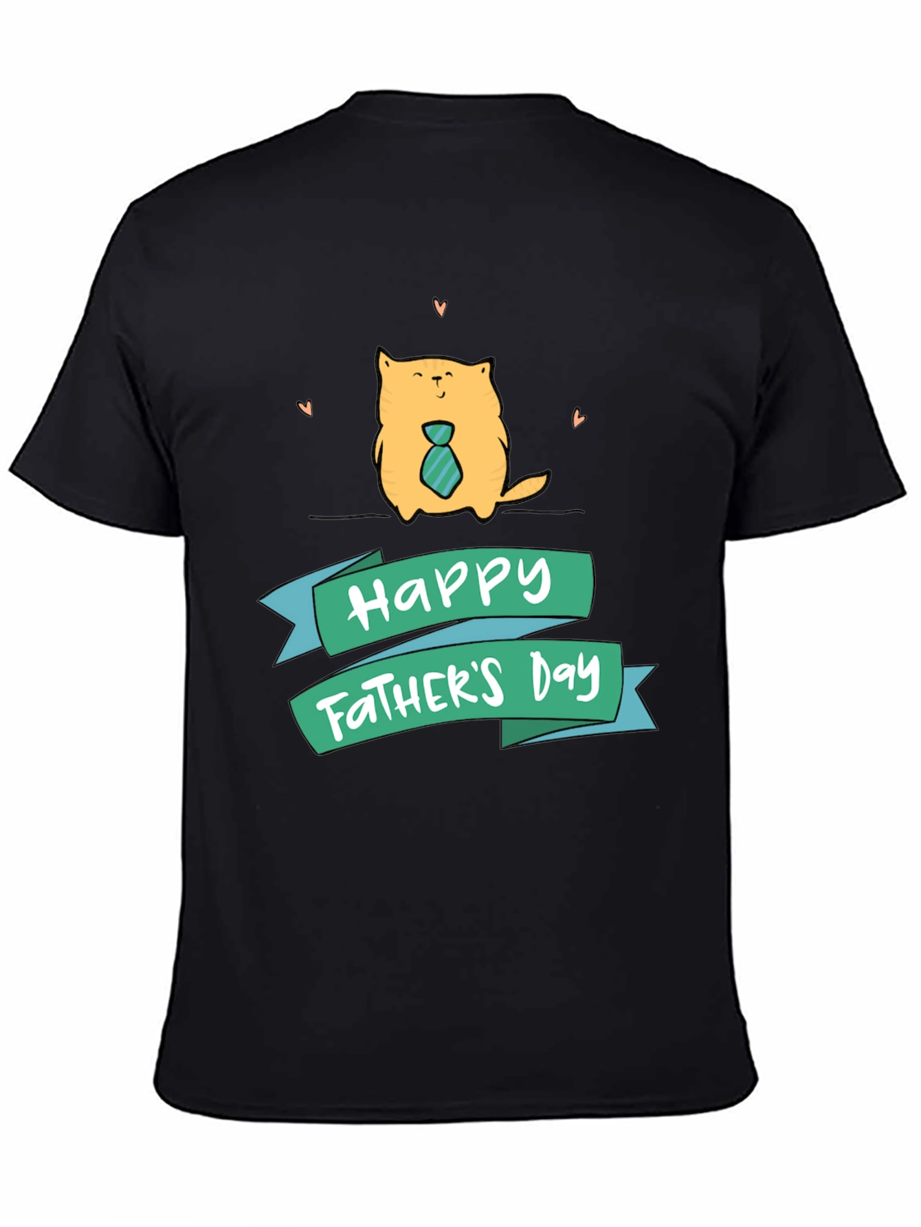 Happy Fathers Day Cat T-Shirt