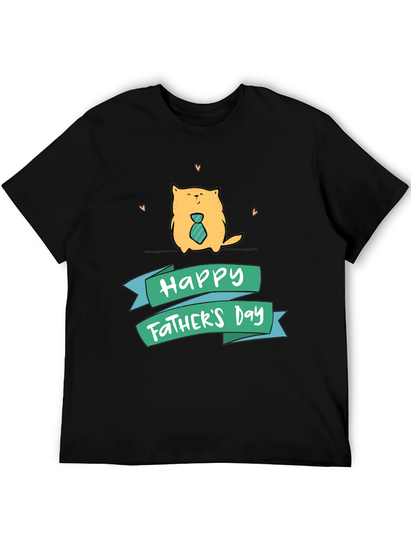 Happy Fathers Day Cat T-Shirt