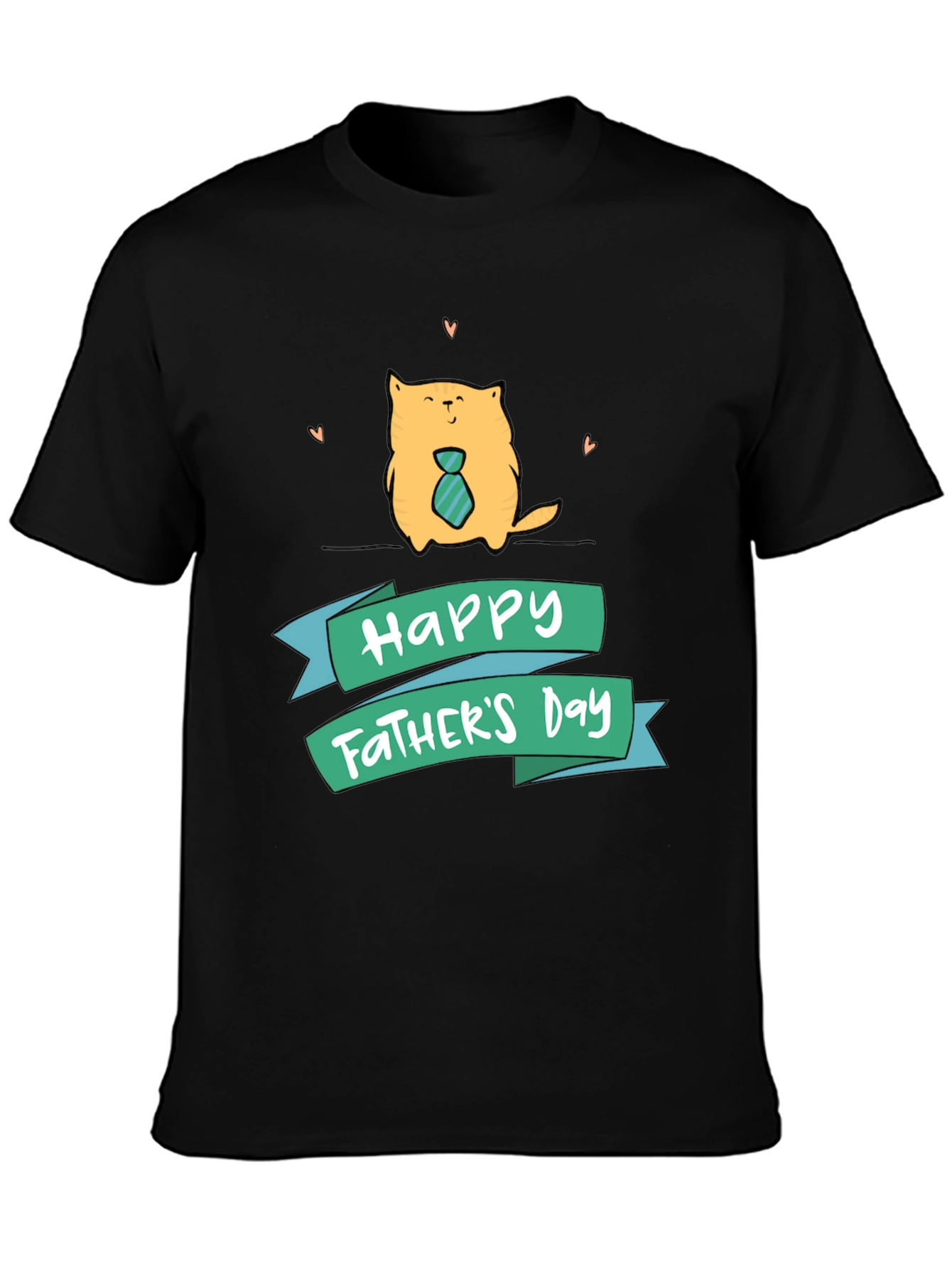 Happy Fathers Day Cat T-Shirt