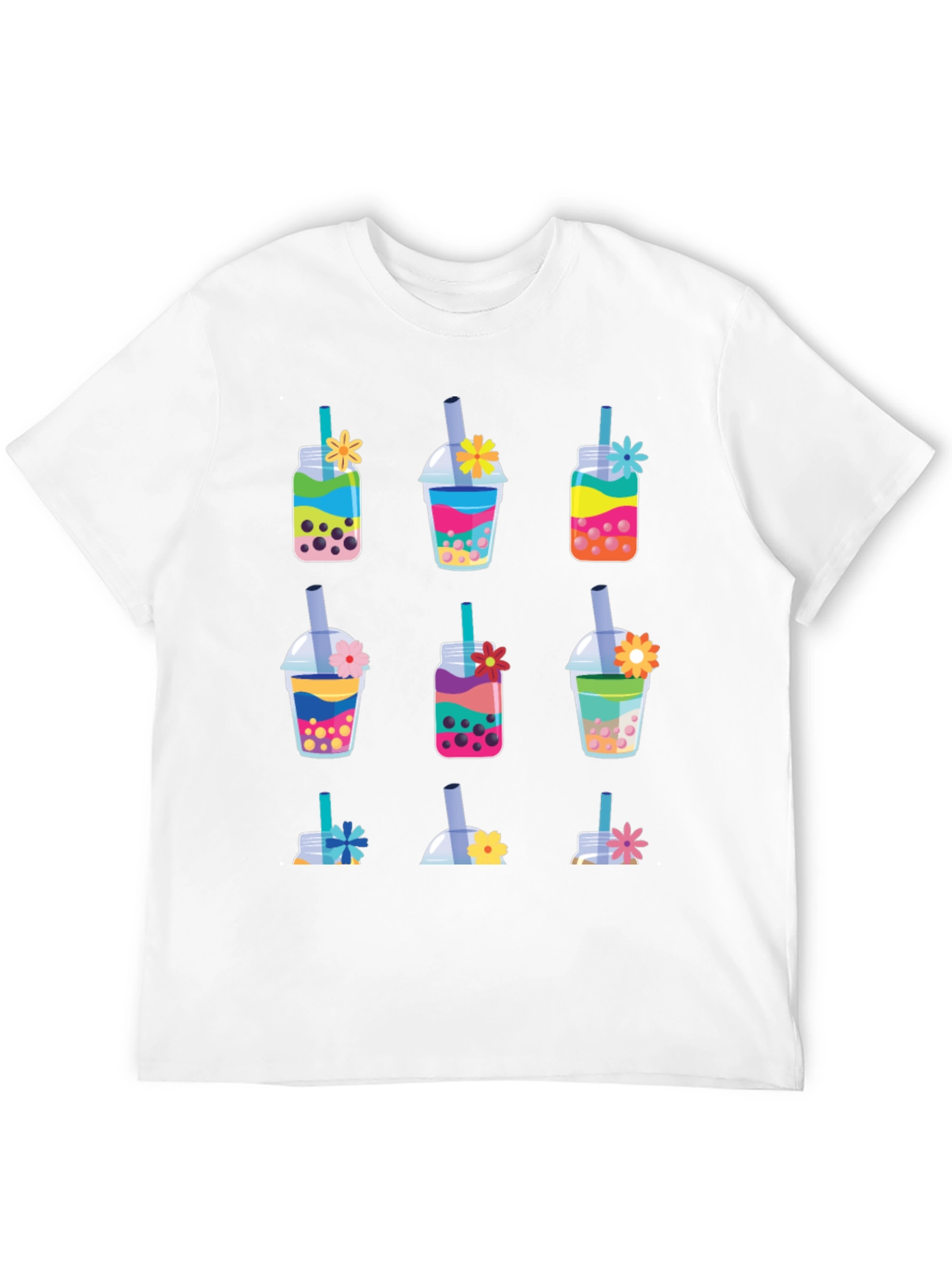 Boba Tea Graphic T-Shirt