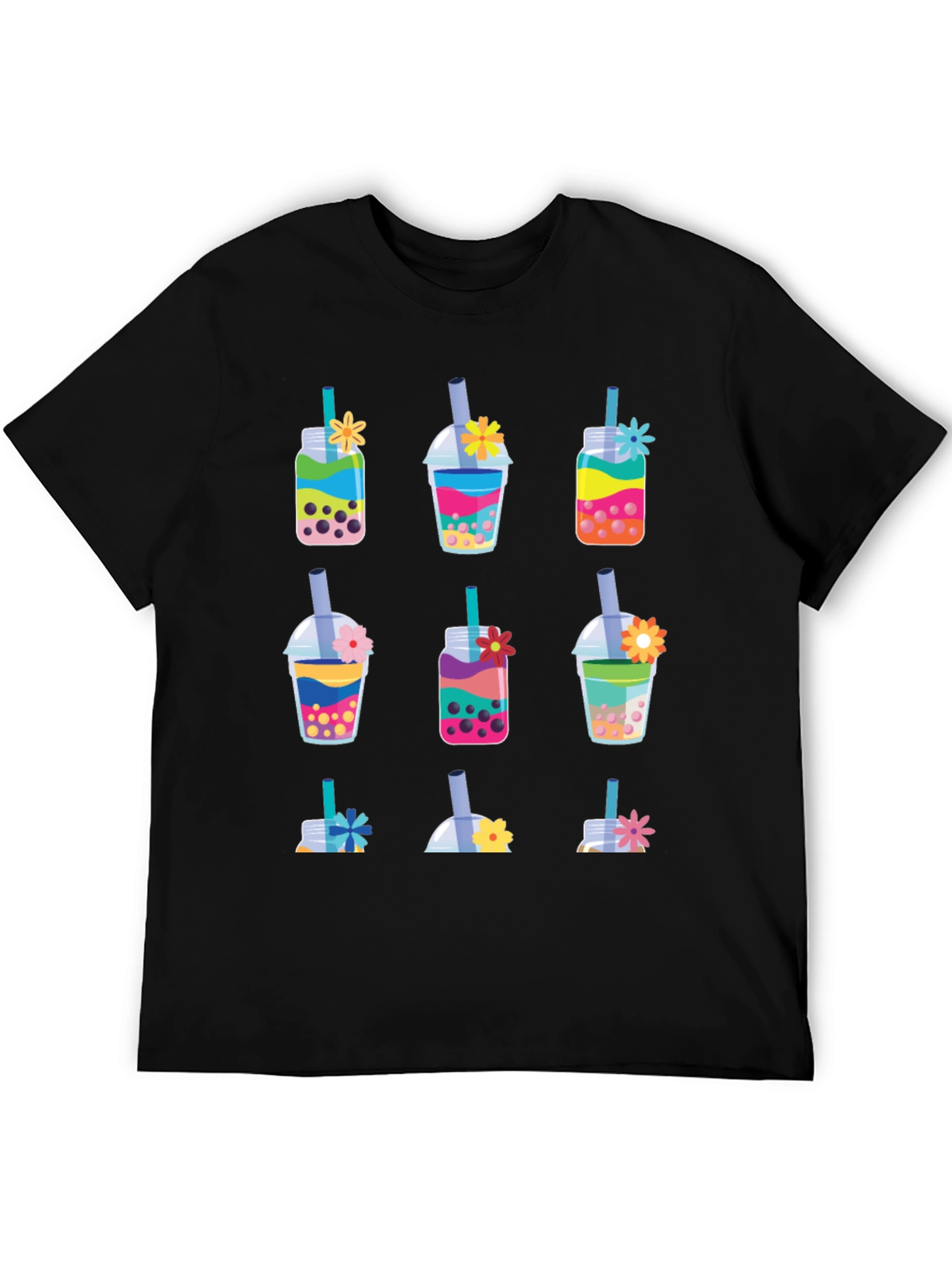 Boba Tea Graphic T-Shirt