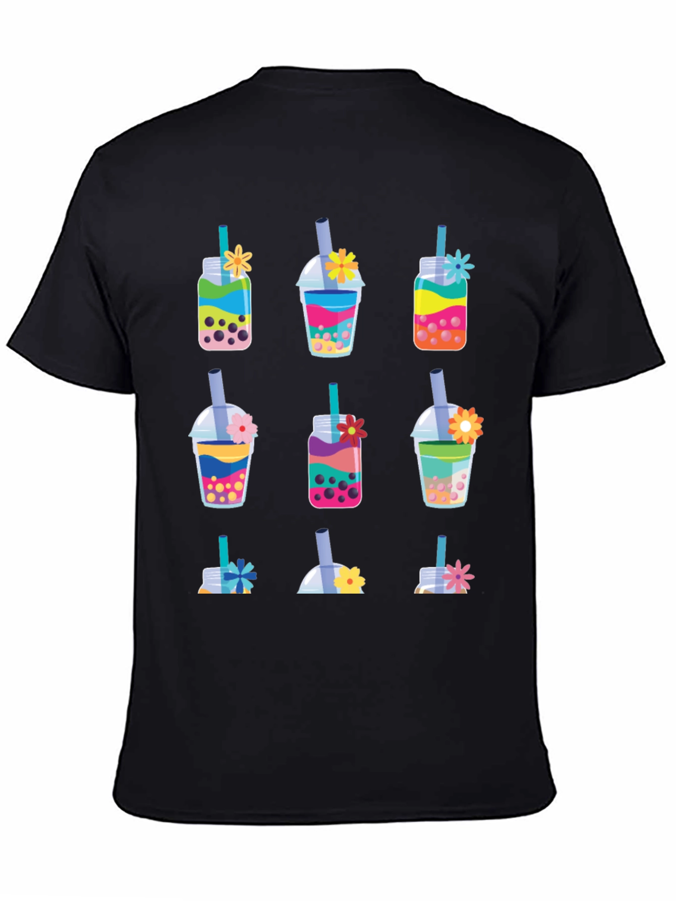 Boba Tea Graphic T-Shirt