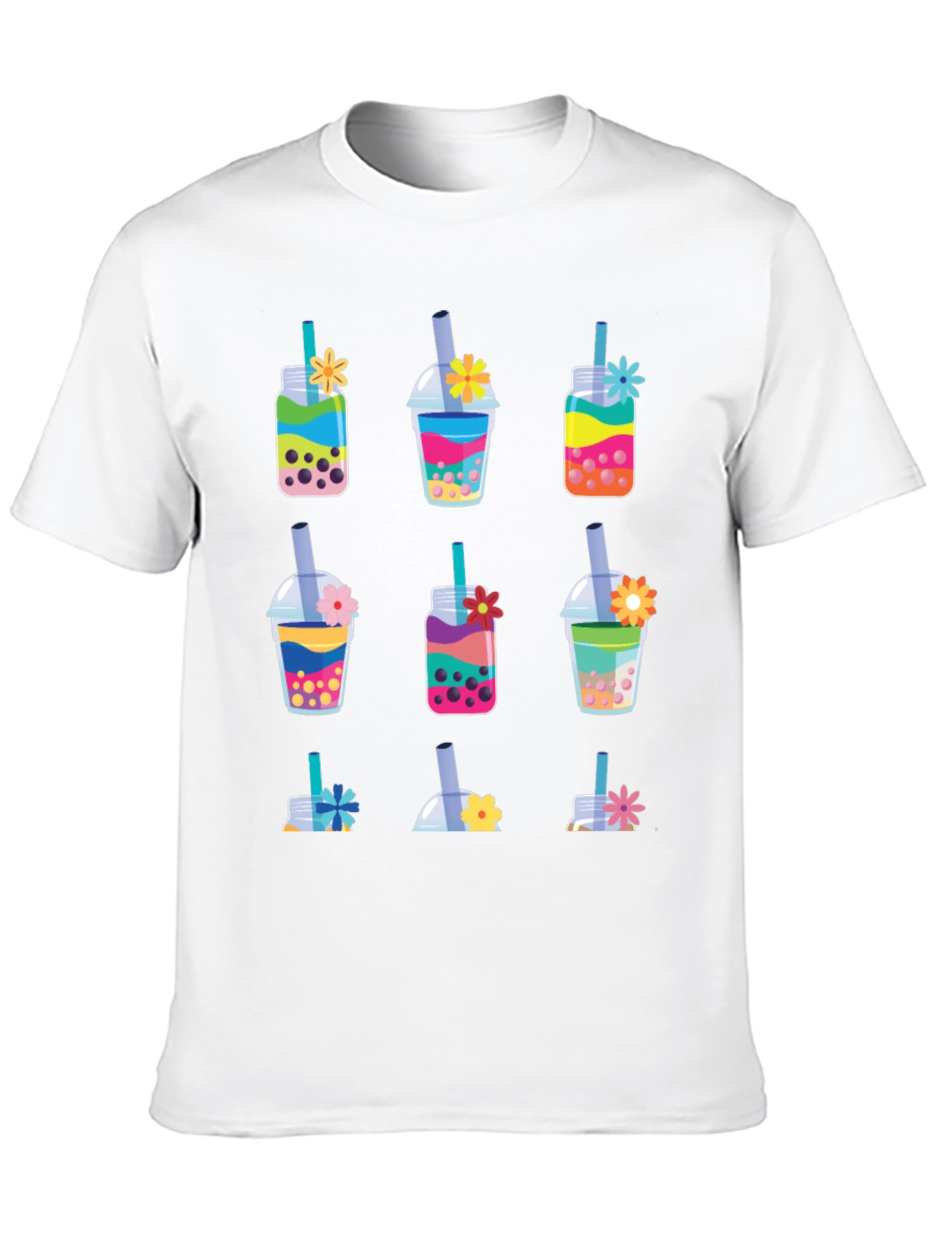 Boba Tea Graphic T-Shirt