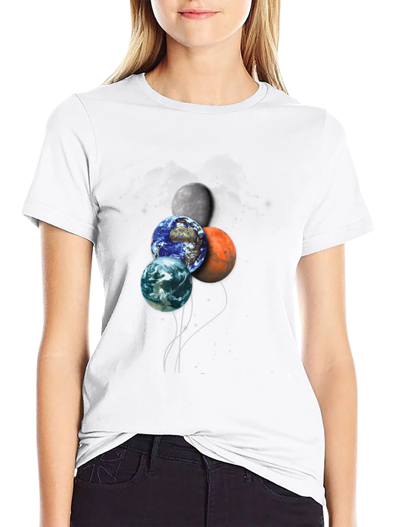 Planets Graphic T-Shirt
