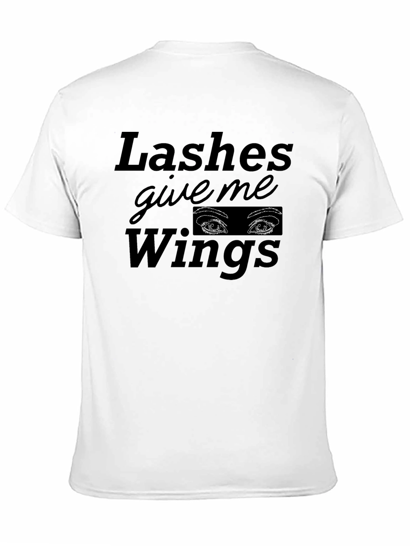 Lashes Give Me Wings Graphic Tee