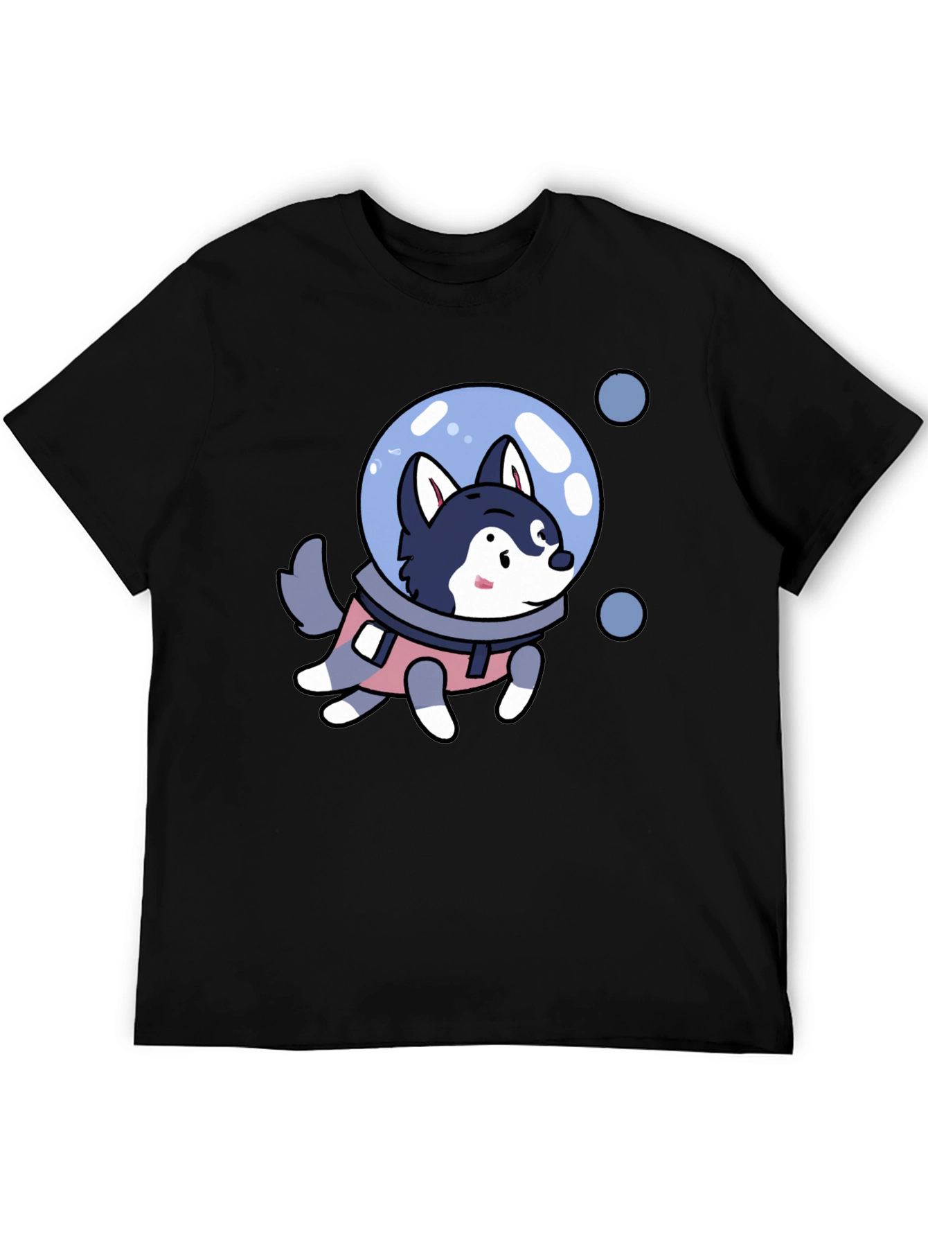 Husky Astronaut T-Shirt - Space Dog Tee
