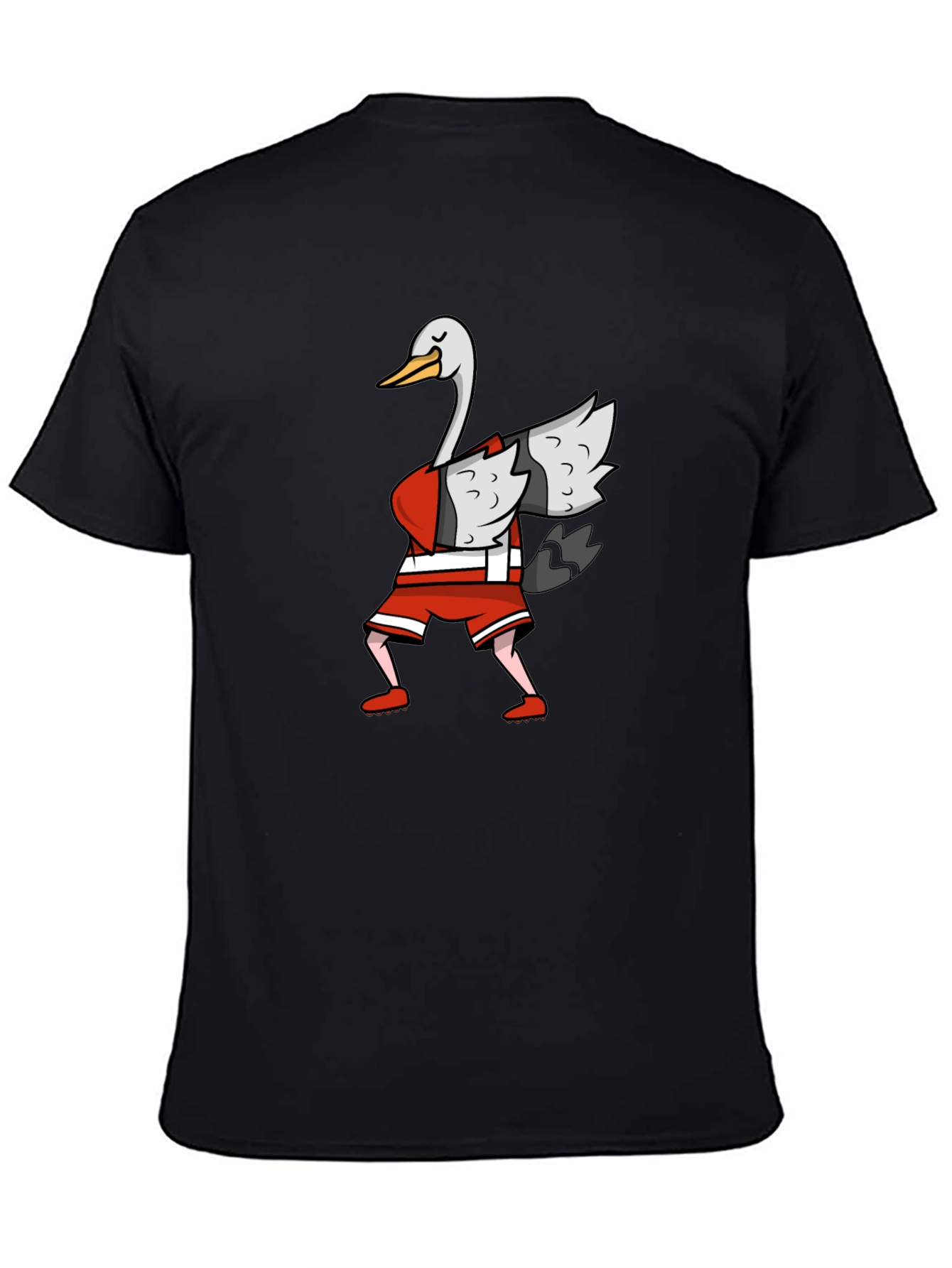 Dabbing Goose Graphic T-Shirt - Funny Animal Tee
