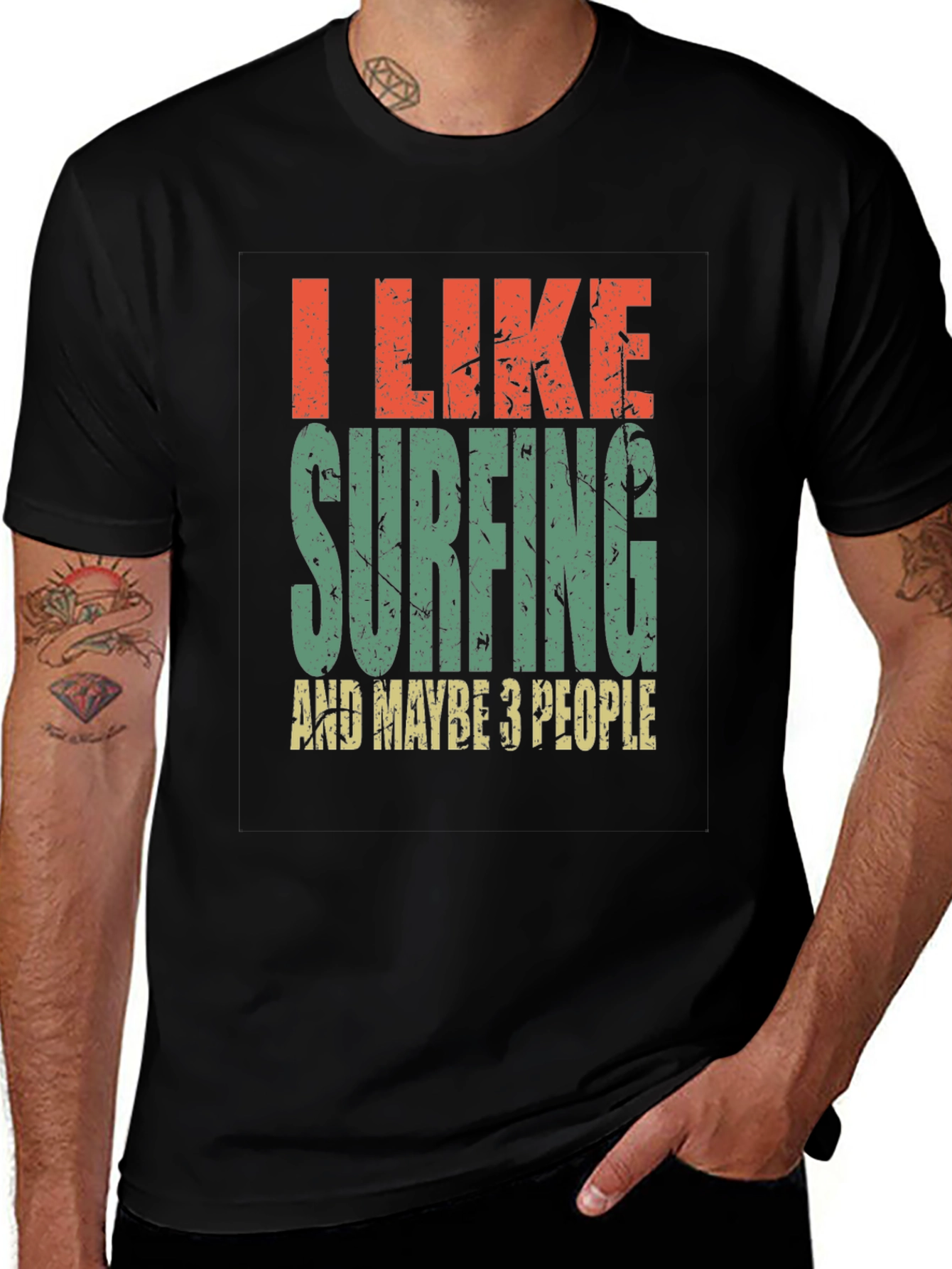 I Like Surfing T-Shirt - Funny Surfer Tee