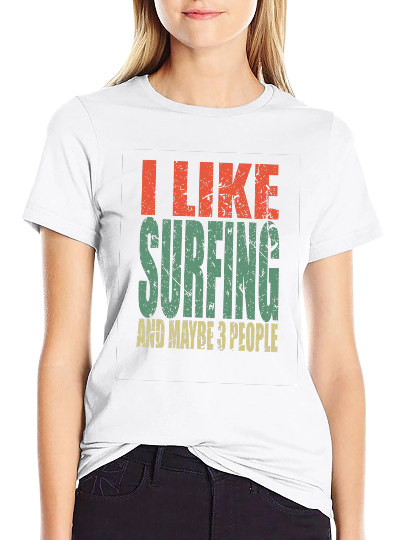 I Like Surfing T-Shirt - Funny Surfer Tee