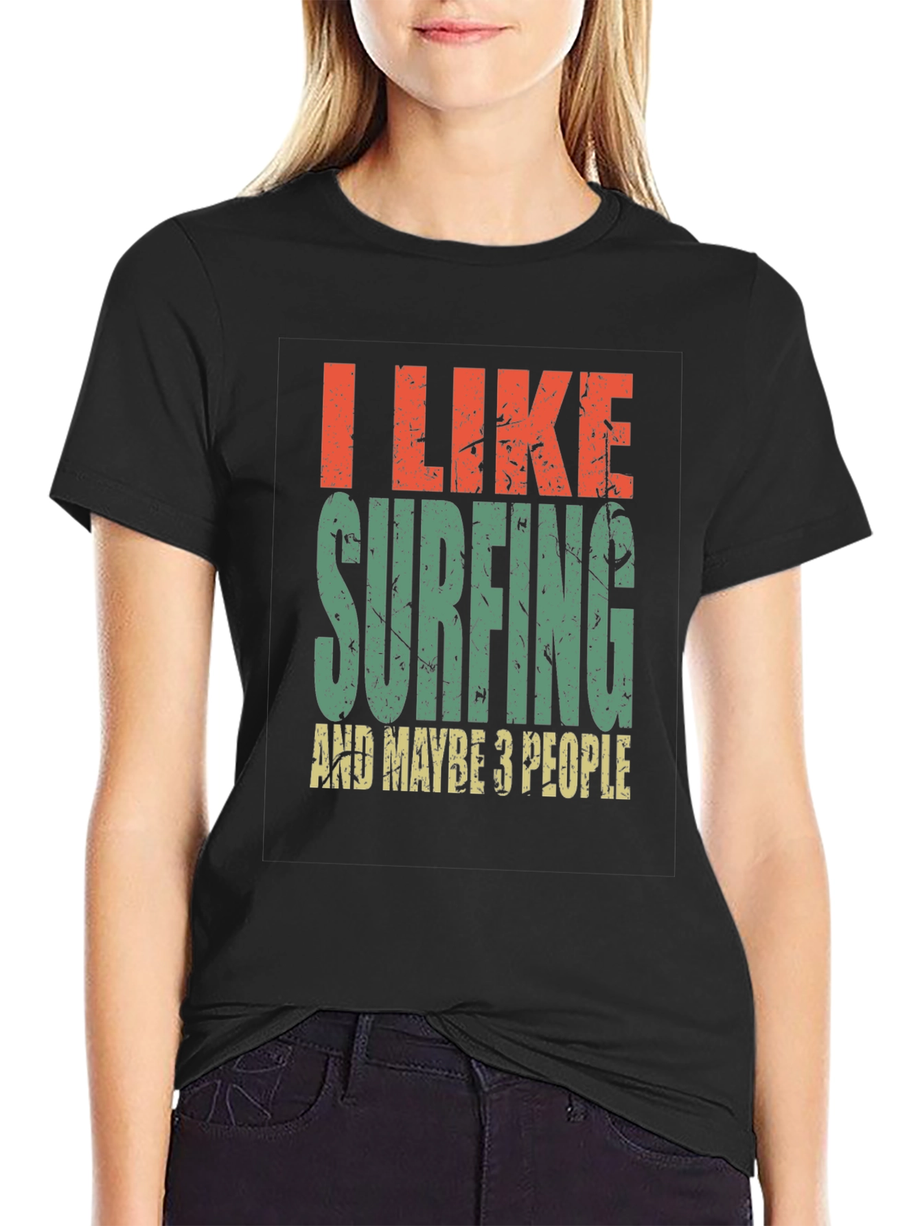 I Like Surfing T-Shirt - Funny Surfer Tee