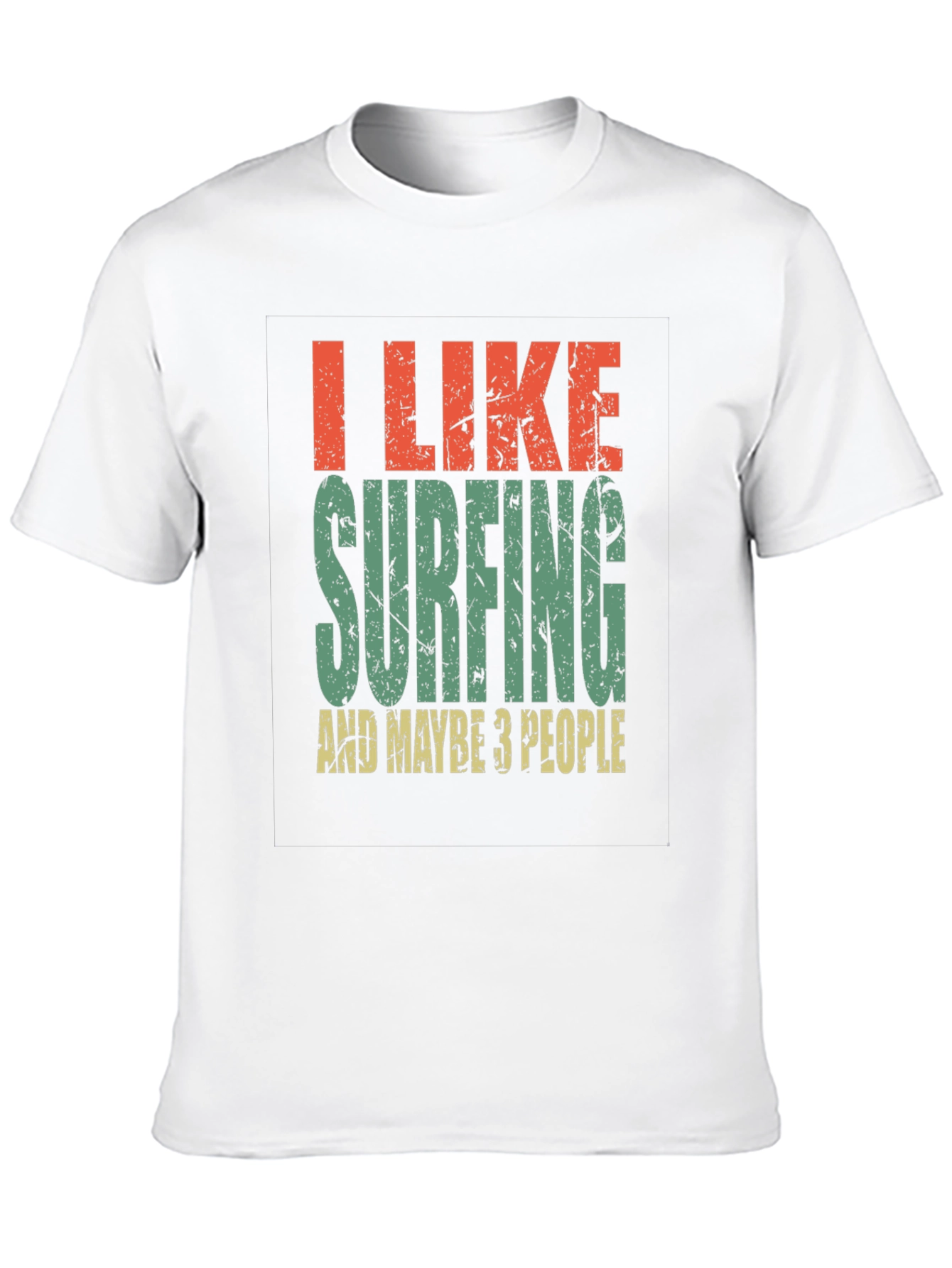 I Like Surfing T-Shirt - Funny Surfer Tee