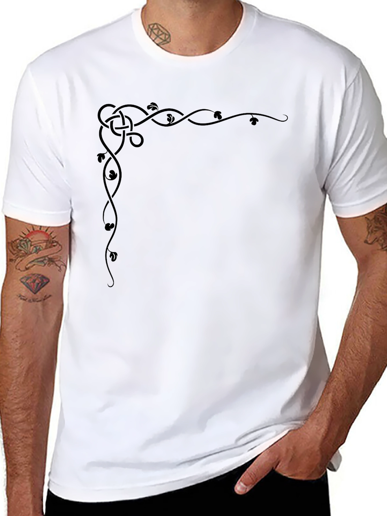 Black Celtic Knot T-Shirt