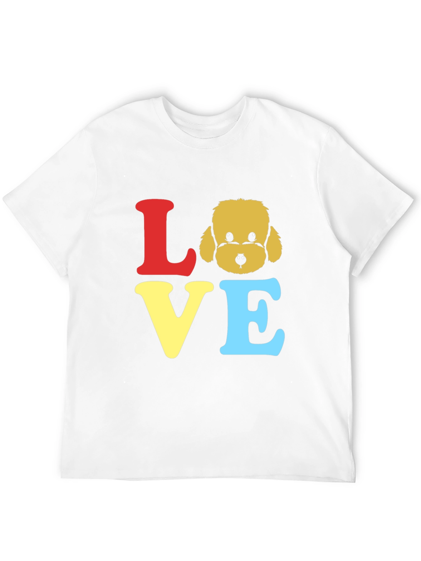 Love Doodle Dog T-Shirt - Cute Pet Graphic Tee
