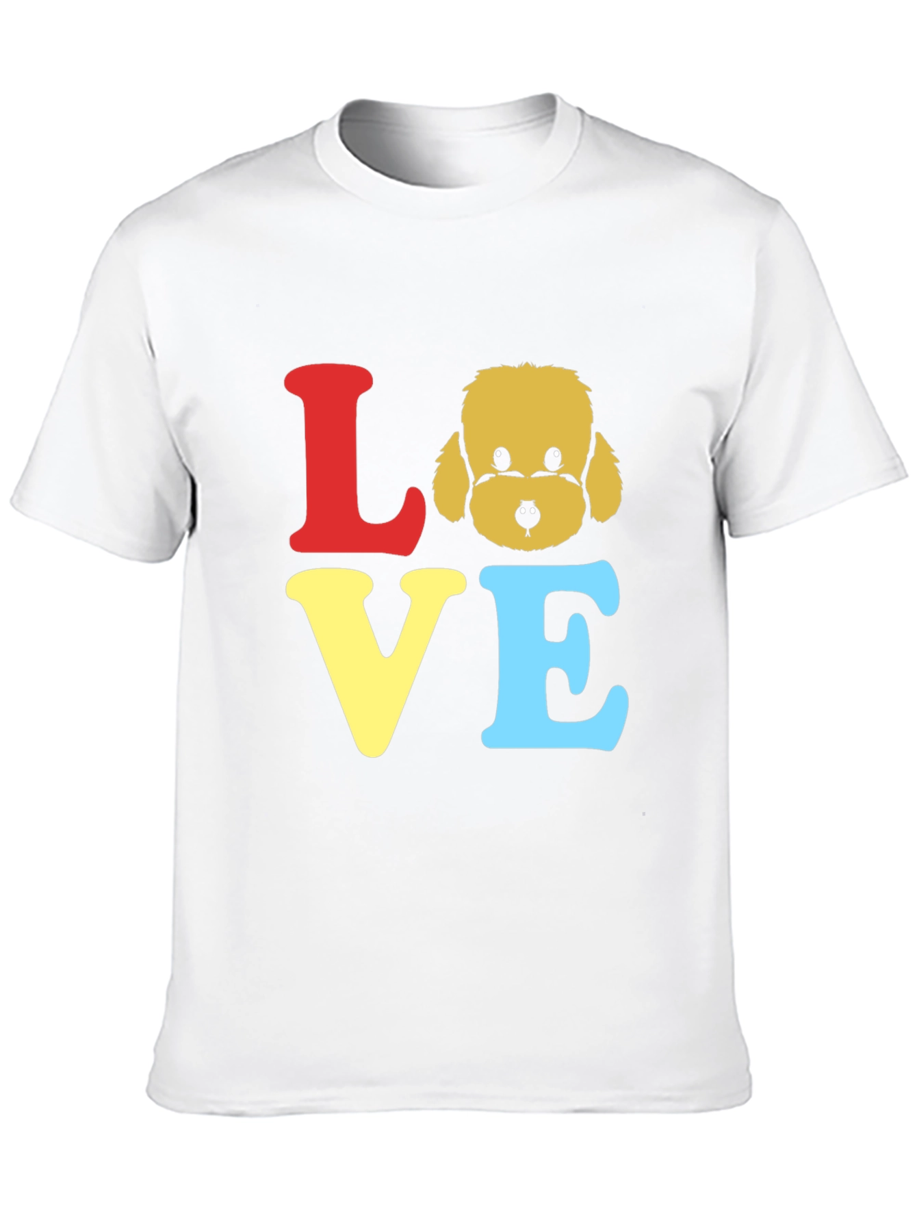 Love Doodle Dog T-Shirt - Cute Pet Graphic Tee