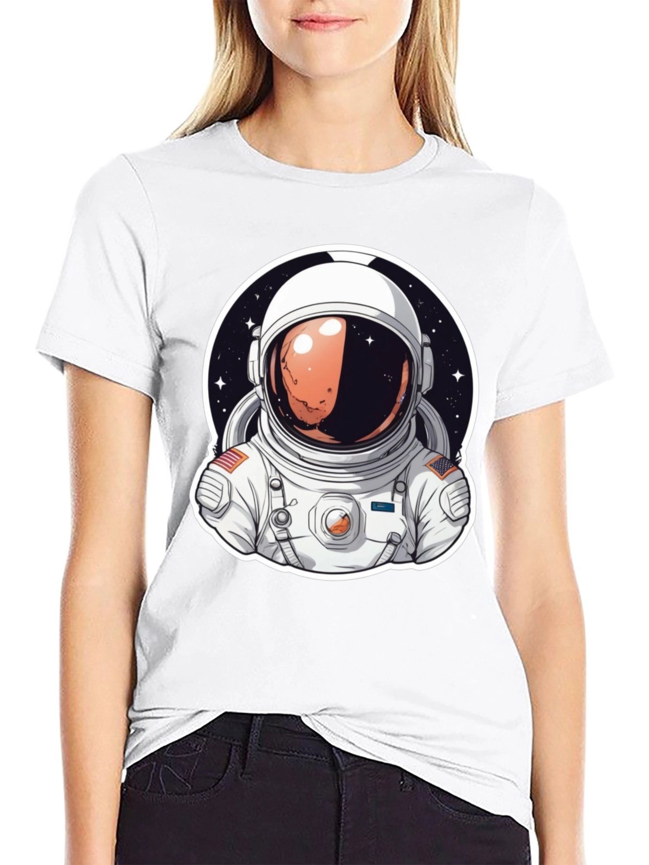 Astronaut Graphic Tee - Space Explorer T-Shirt