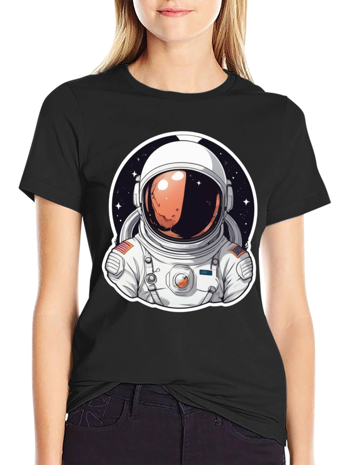 Astronaut Graphic Tee - Space Explorer T-Shirt
