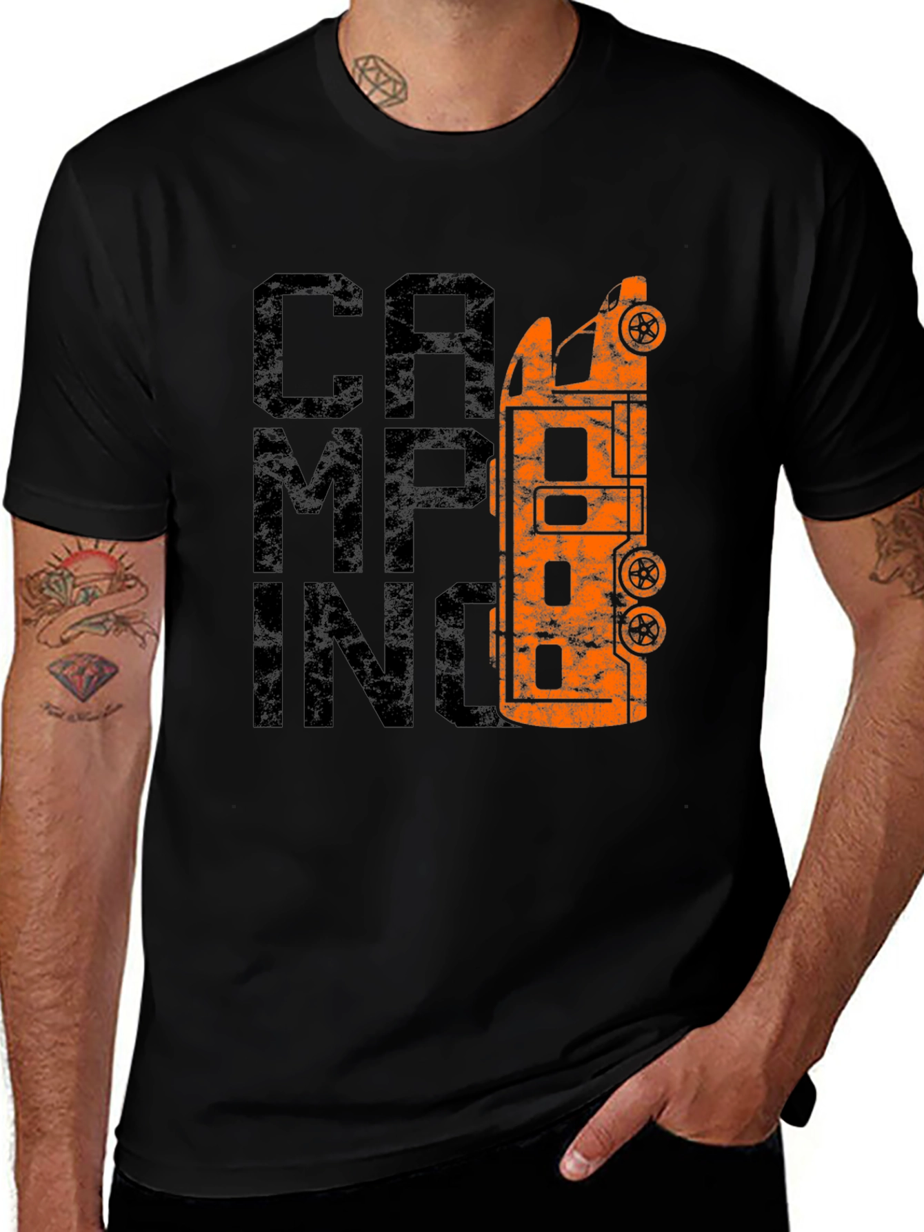 Camping Adventure T-Shirt - Camper Graphic Tee