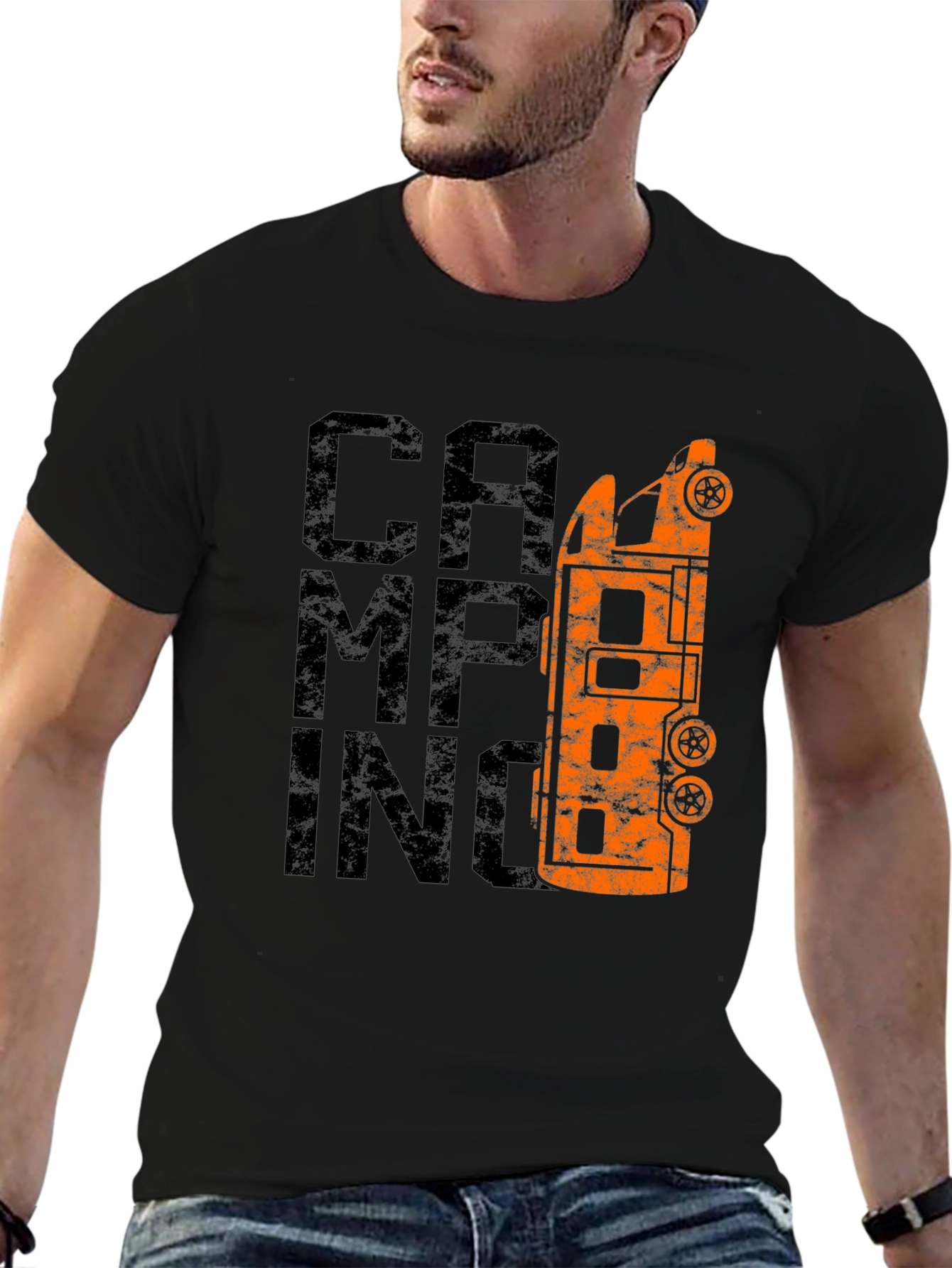 Camping Adventure T-Shirt - Camper Graphic Tee