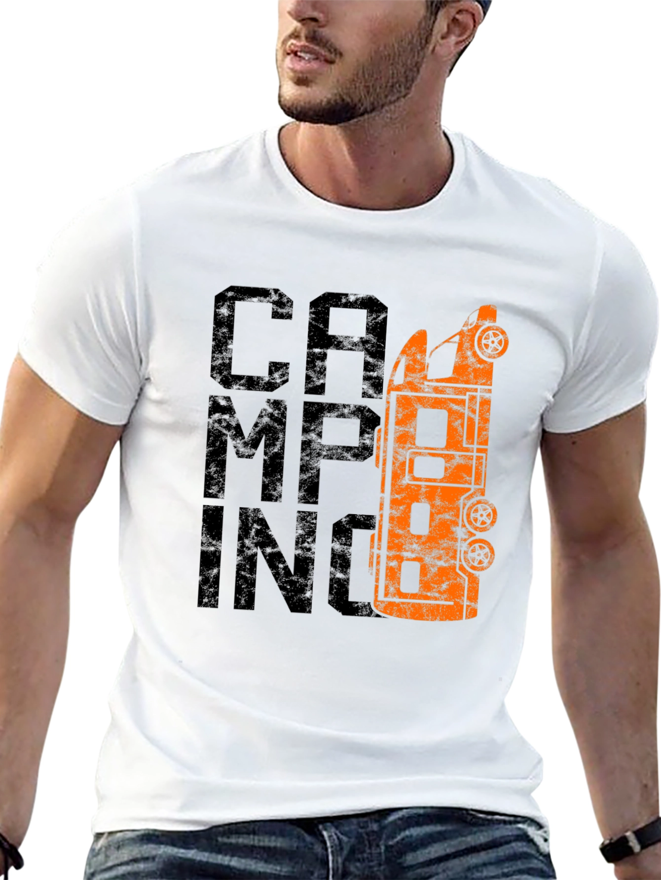 Camping Adventure T-Shirt - Camper Graphic Tee