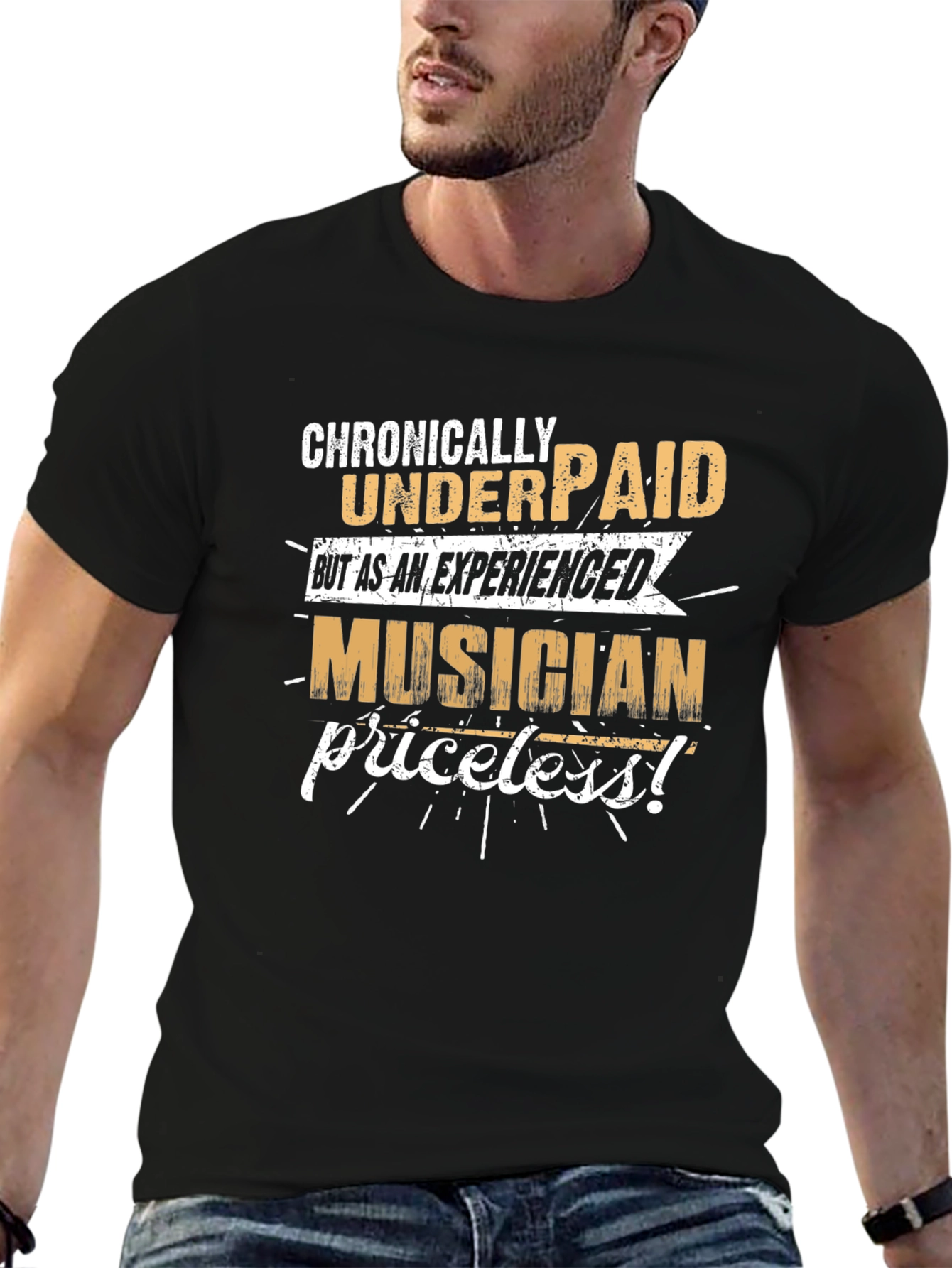 Chronically Underpaid Musician Graphic Tee