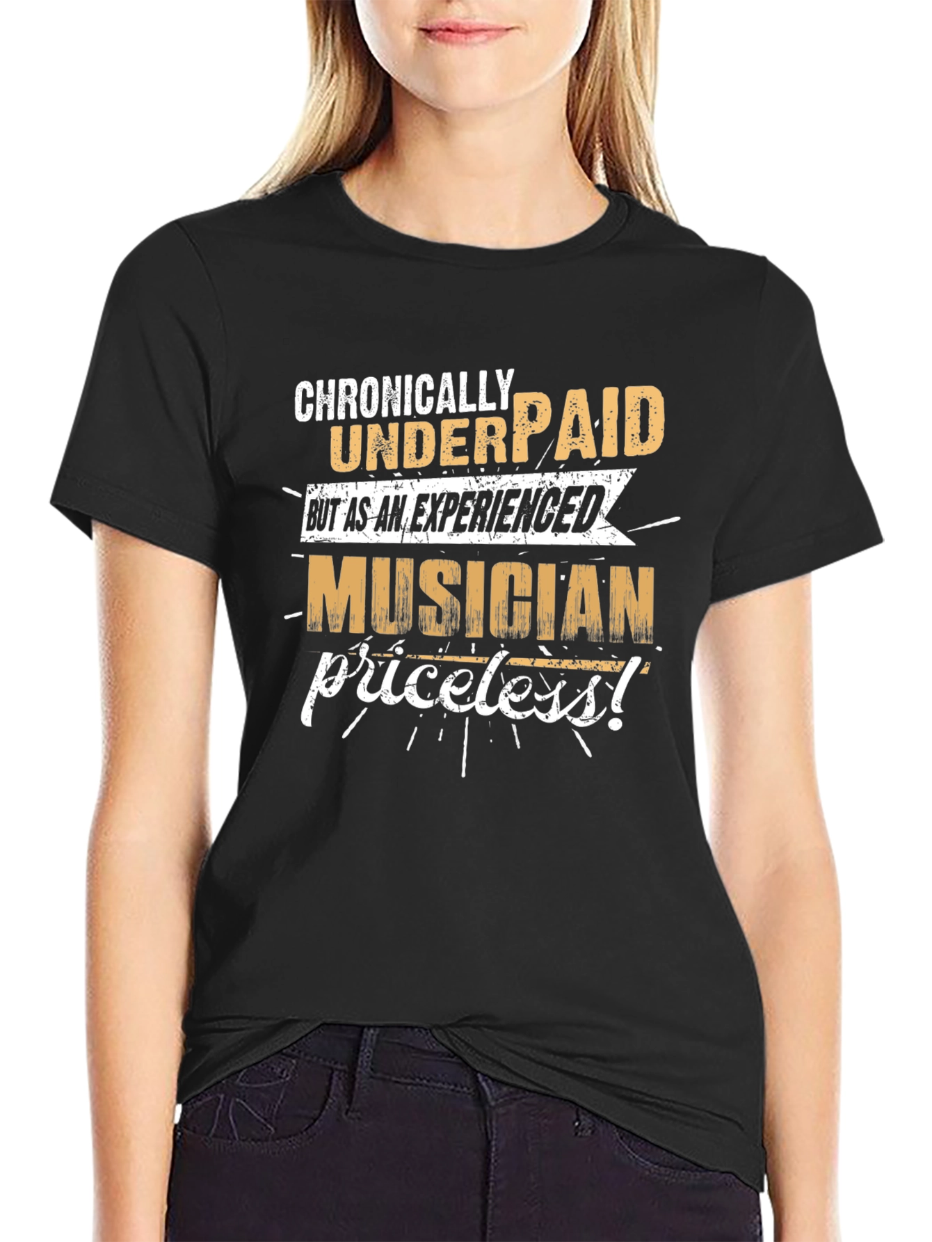 Chronically Underpaid Musician Graphic Tee