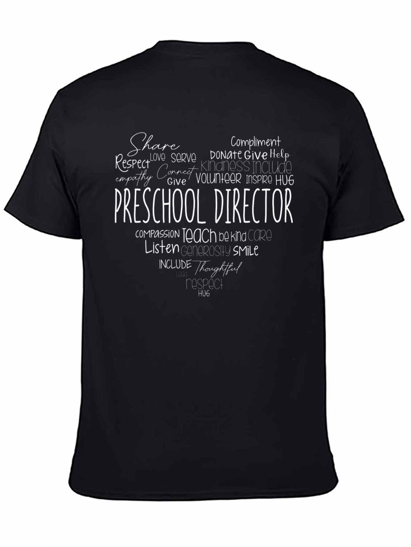 Preschool Director Word Art T-Shirt