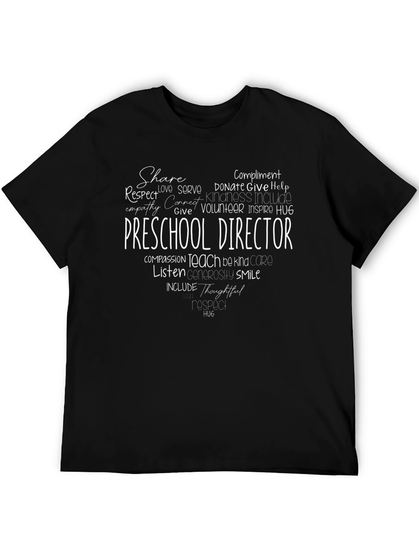Preschool Director Word Art T-Shirt