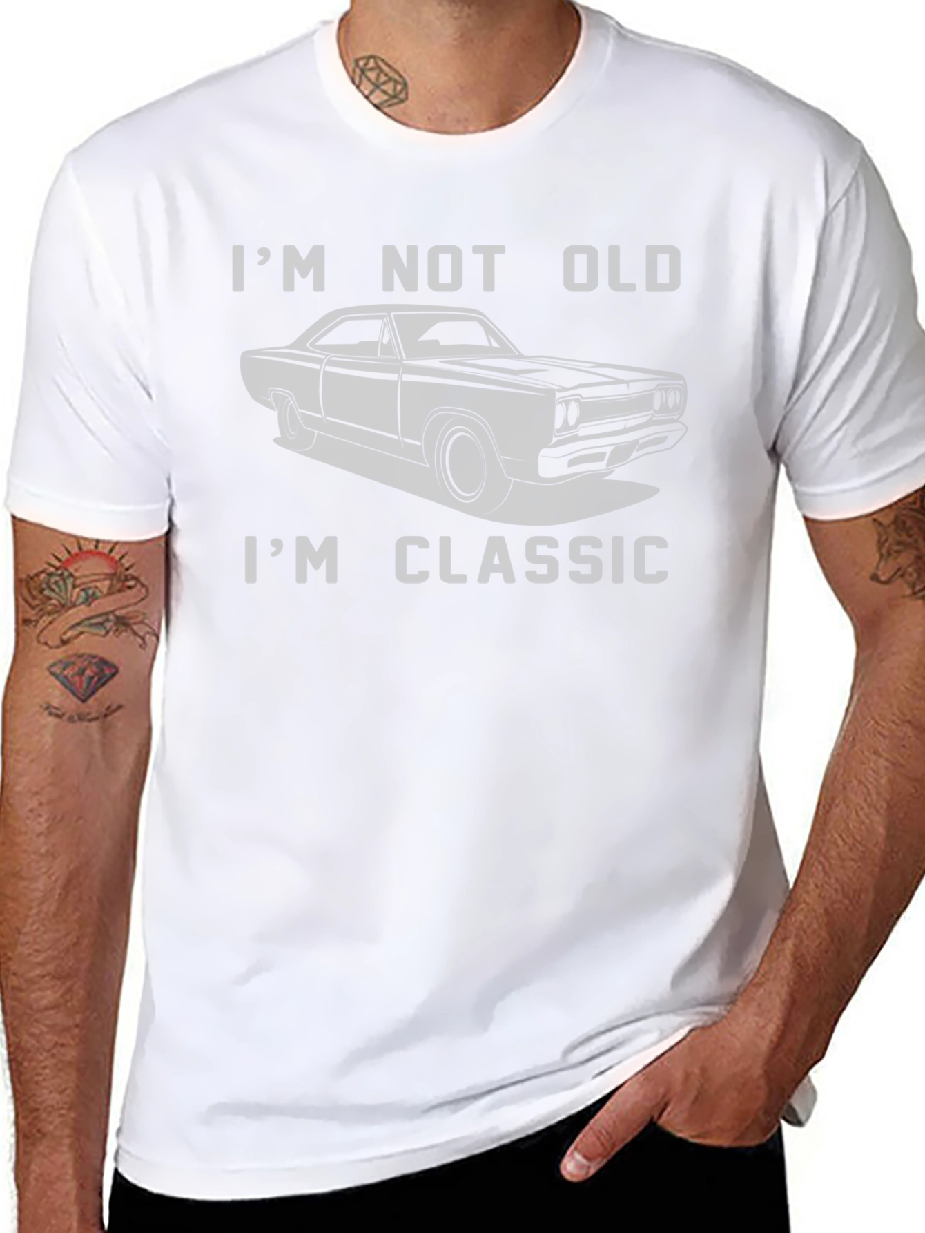 Im Not Old Im Classic Car Graphic T-Shirt