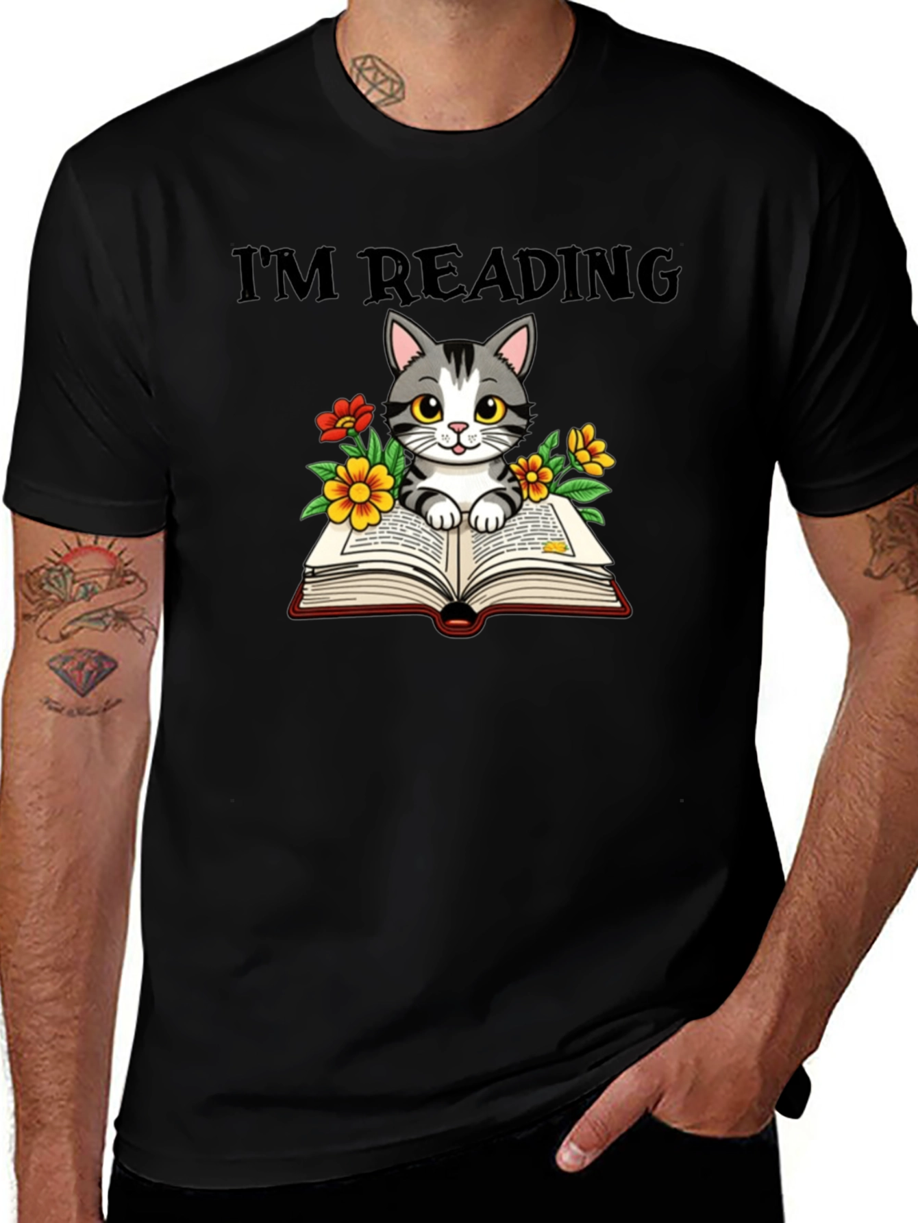 Im Reading Cat T-Shirt