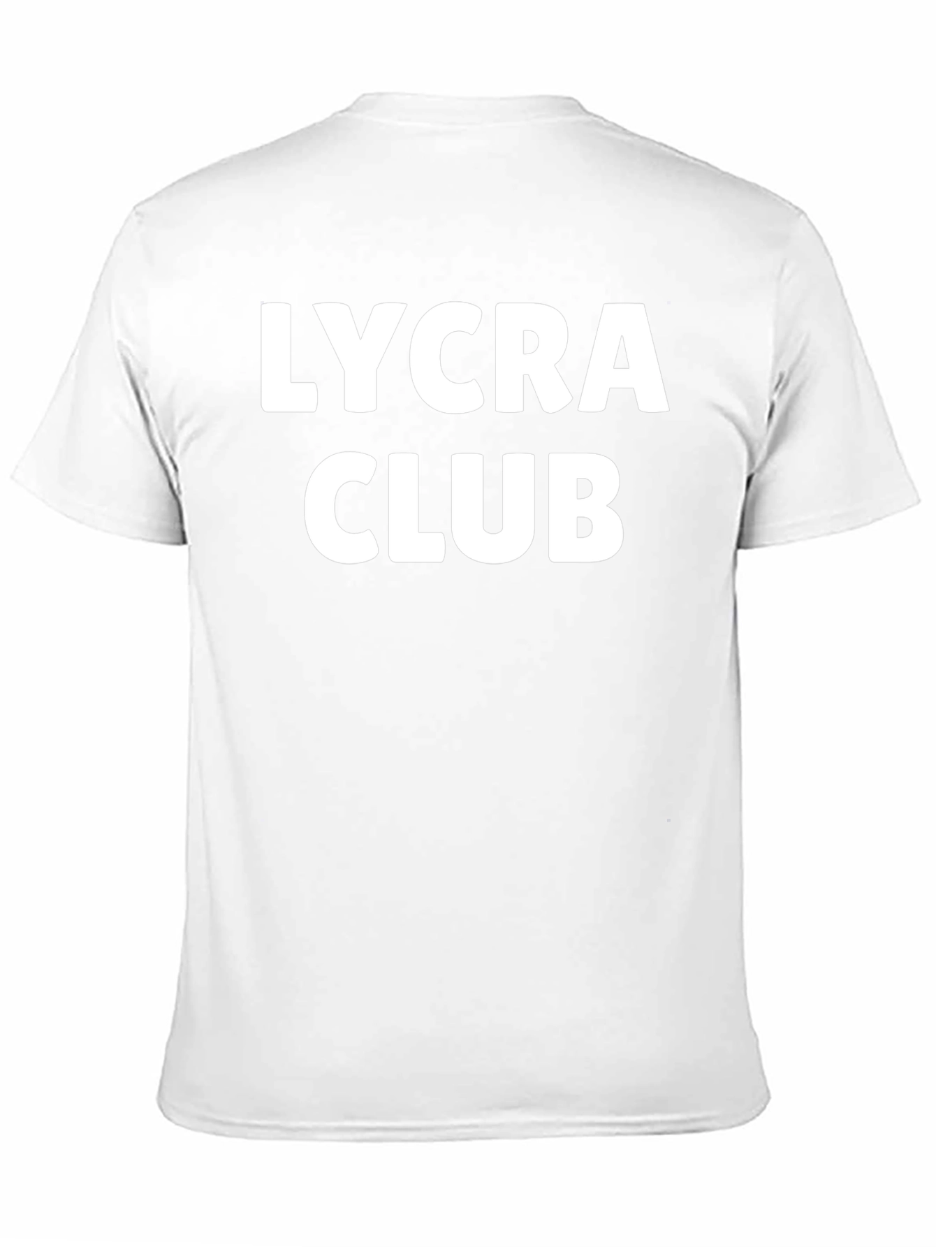 Lycra Club Black T-Shirt - Stylish Comfort