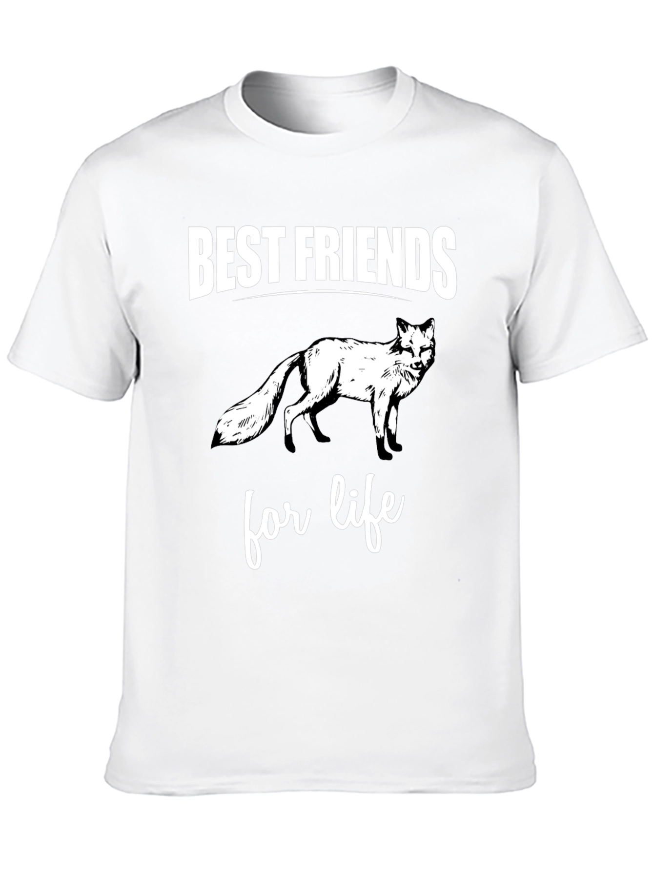 Best Friends Fox Graphic Tee