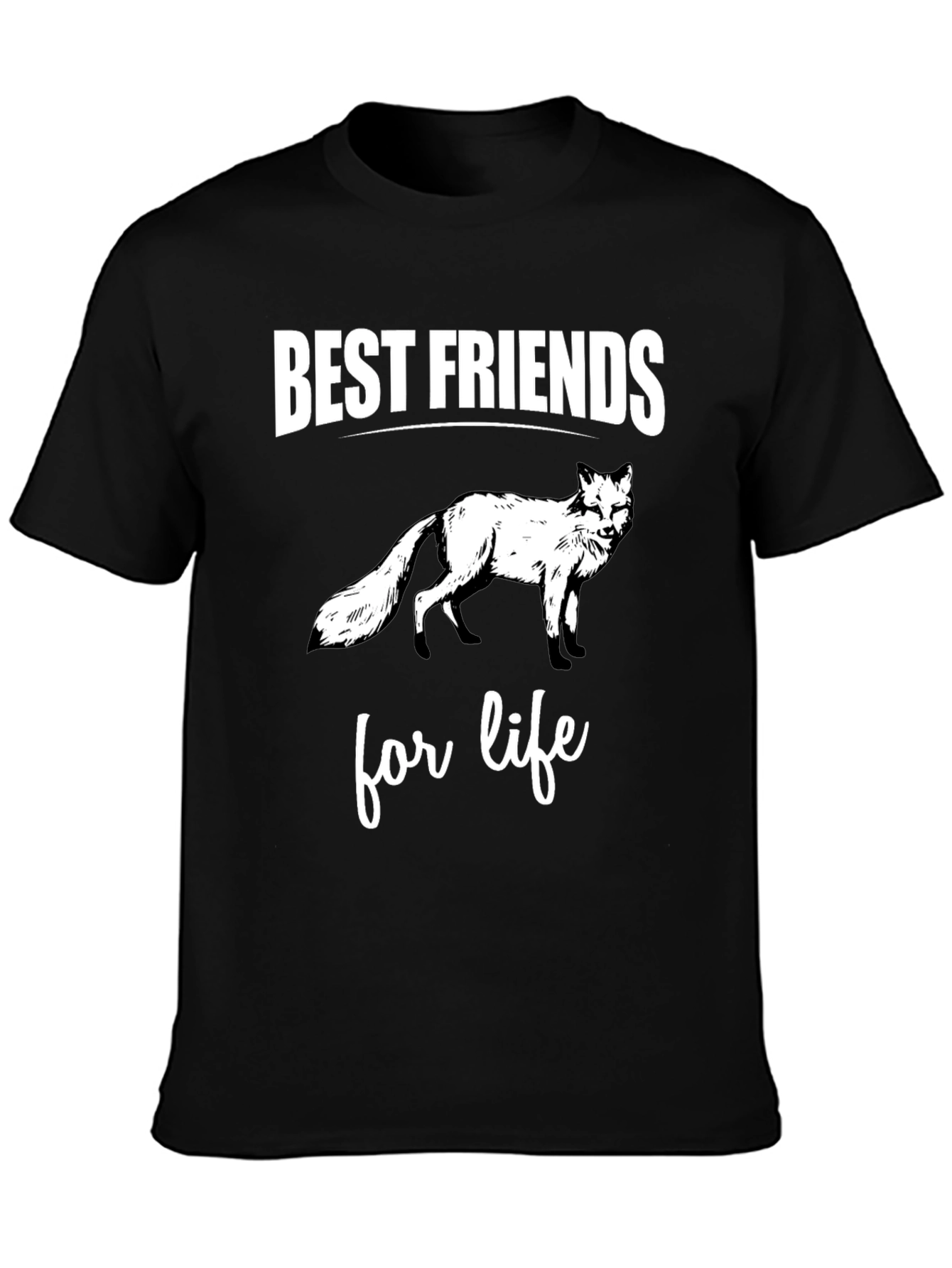 Best Friends Fox Graphic Tee