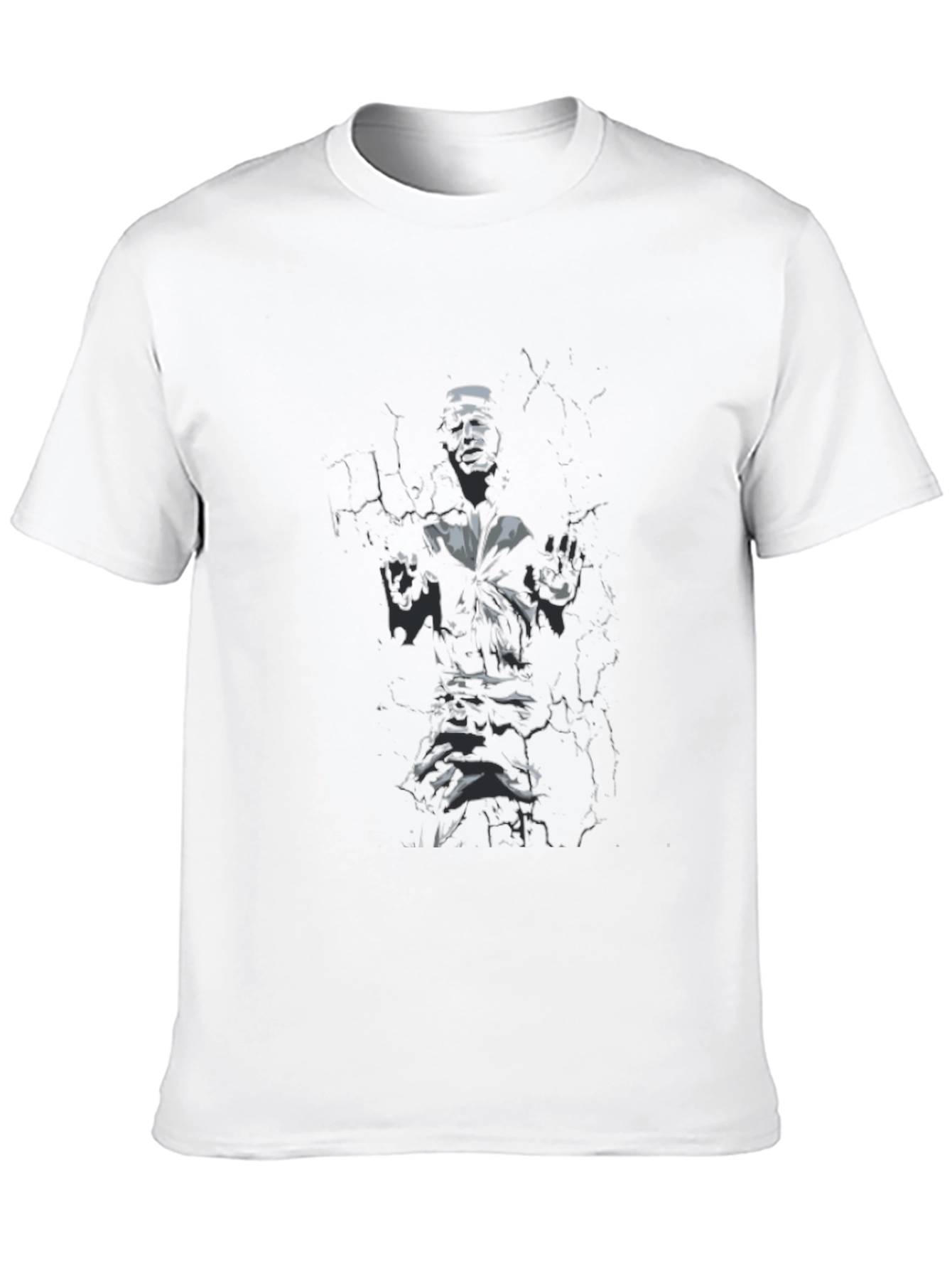 Mens Black Graphic T-Shirt