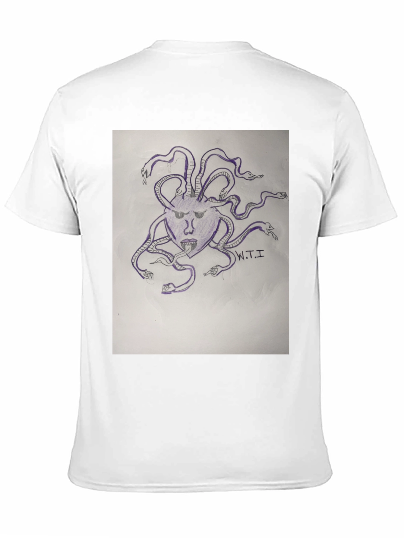 Medusa Graphic Print T-Shirt