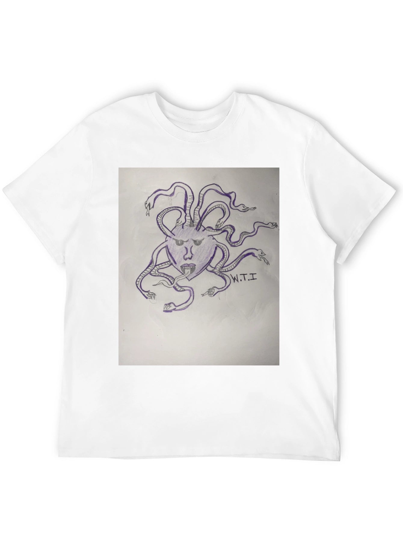 Medusa Graphic Print T-Shirt