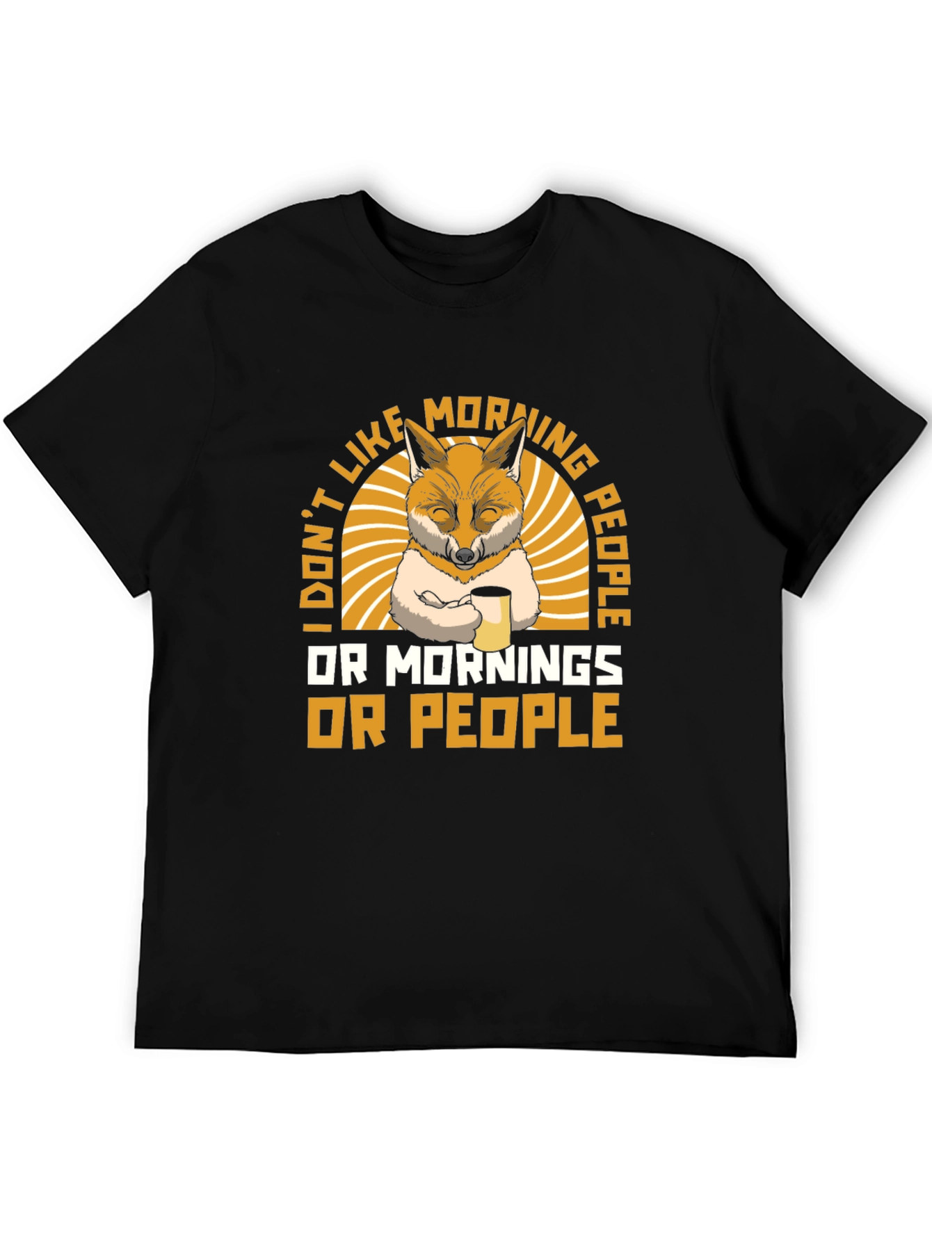 I Dont Like Morning People T-Shirt