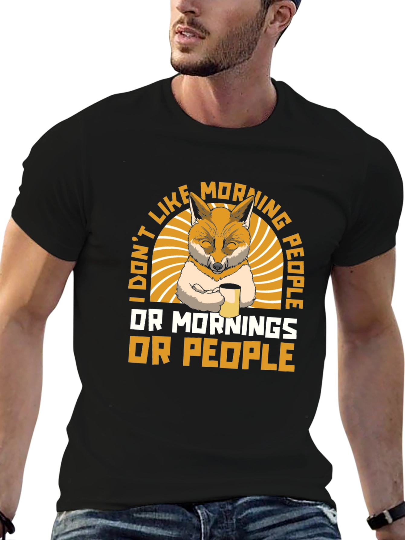 I Dont Like Morning People T-Shirt